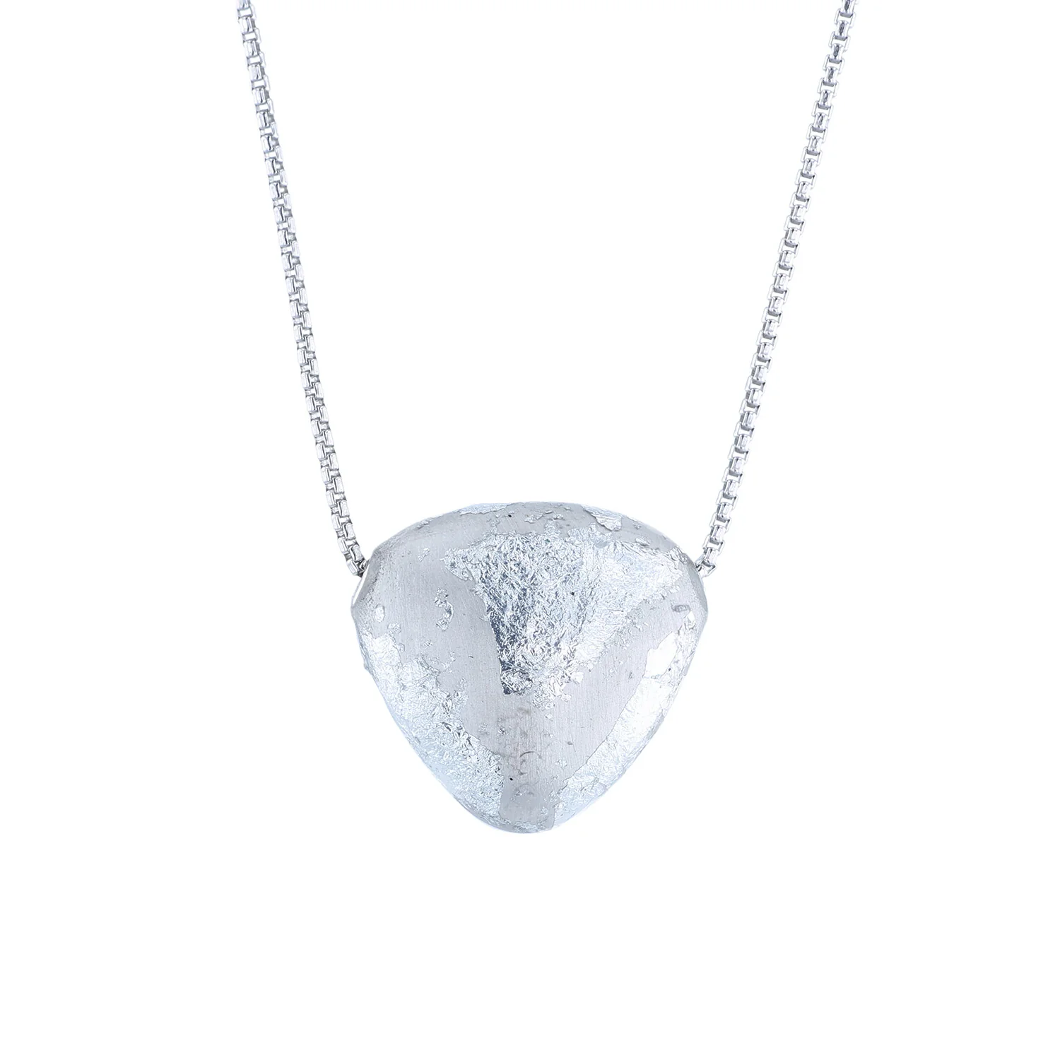 SOHO Sterling Silver Enamel Pendant with Chain