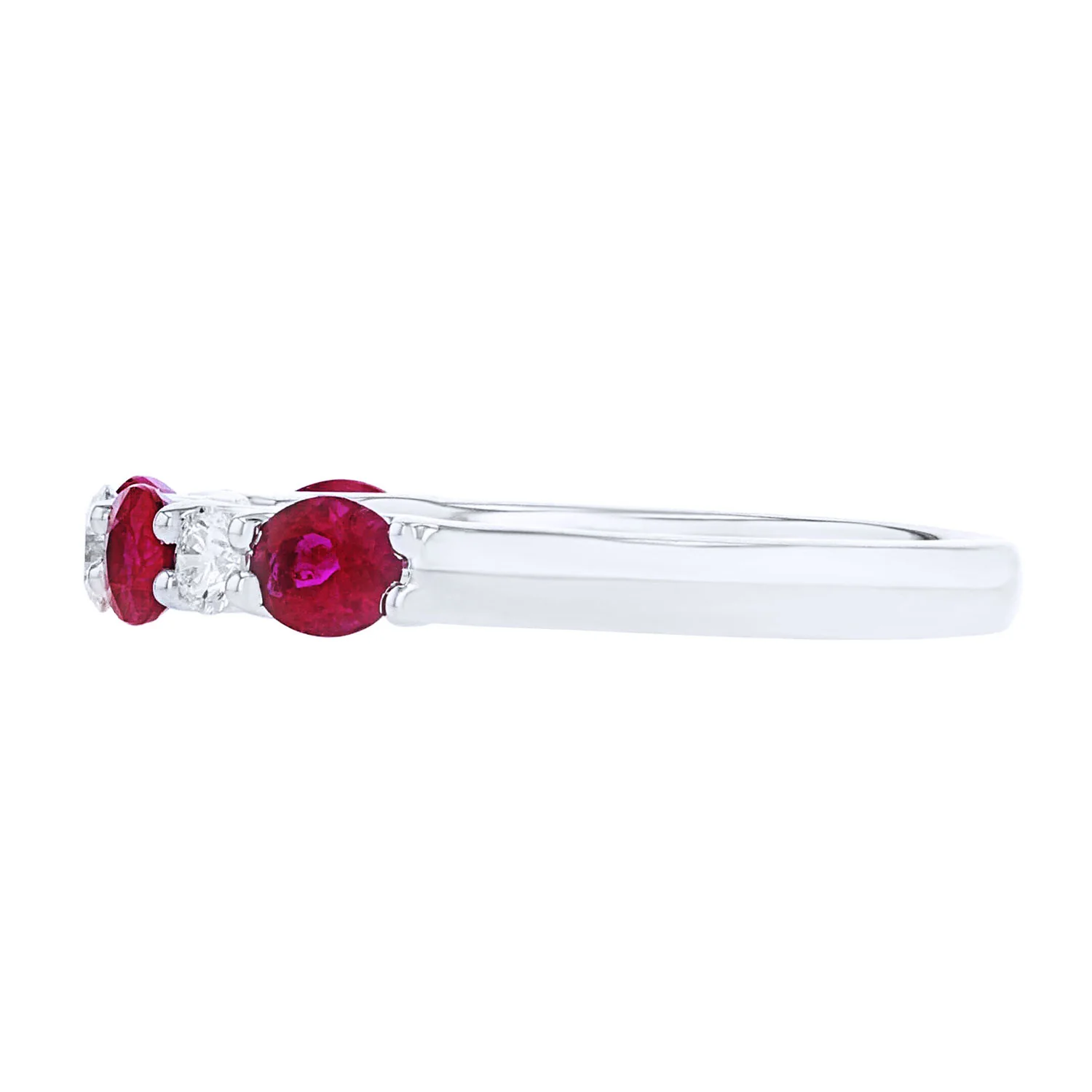 Spark Creations 18K Ruby and Diamond Ring - Image 2