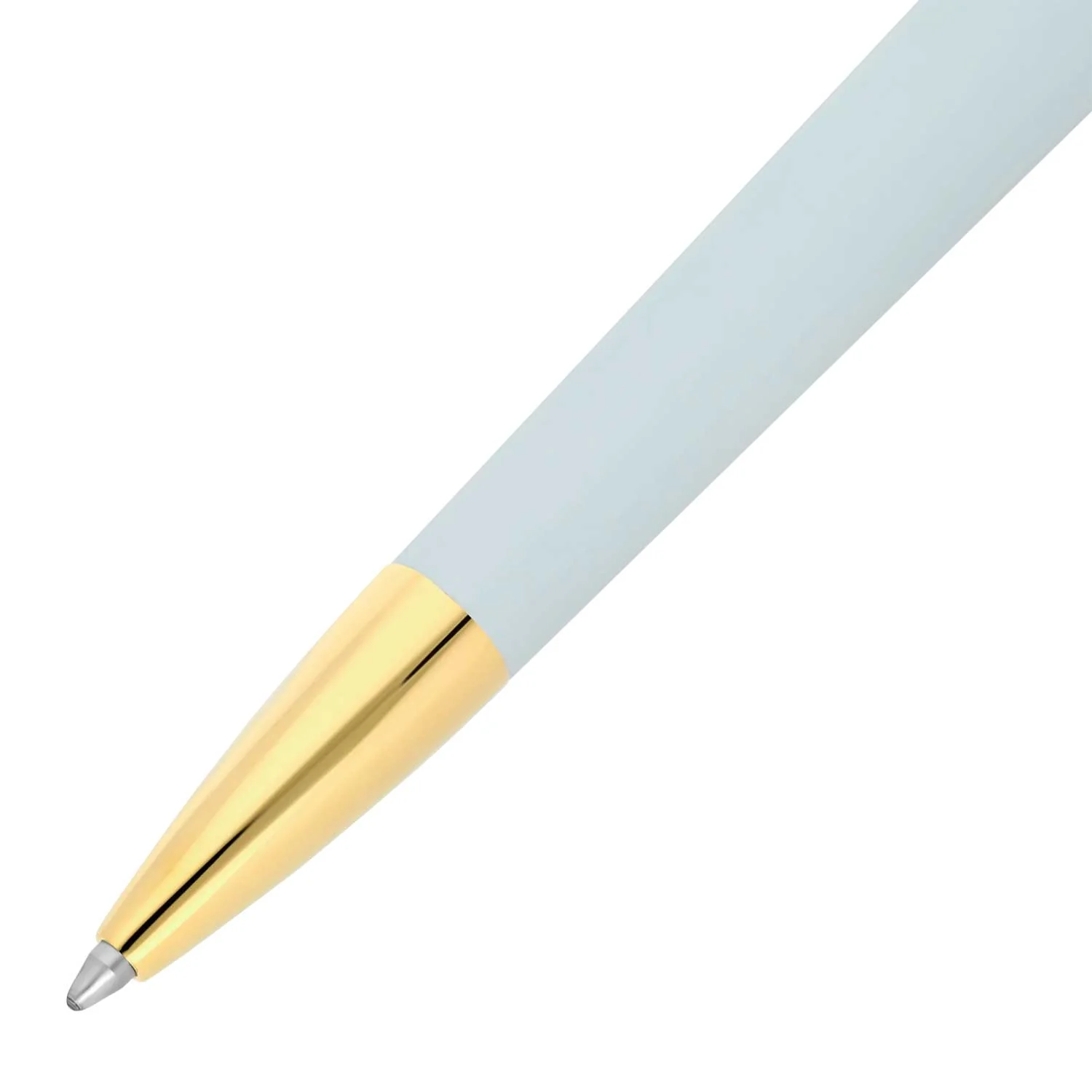 ST Dupont Liberte White Lacquer and Gold Ballpoint - Image 2