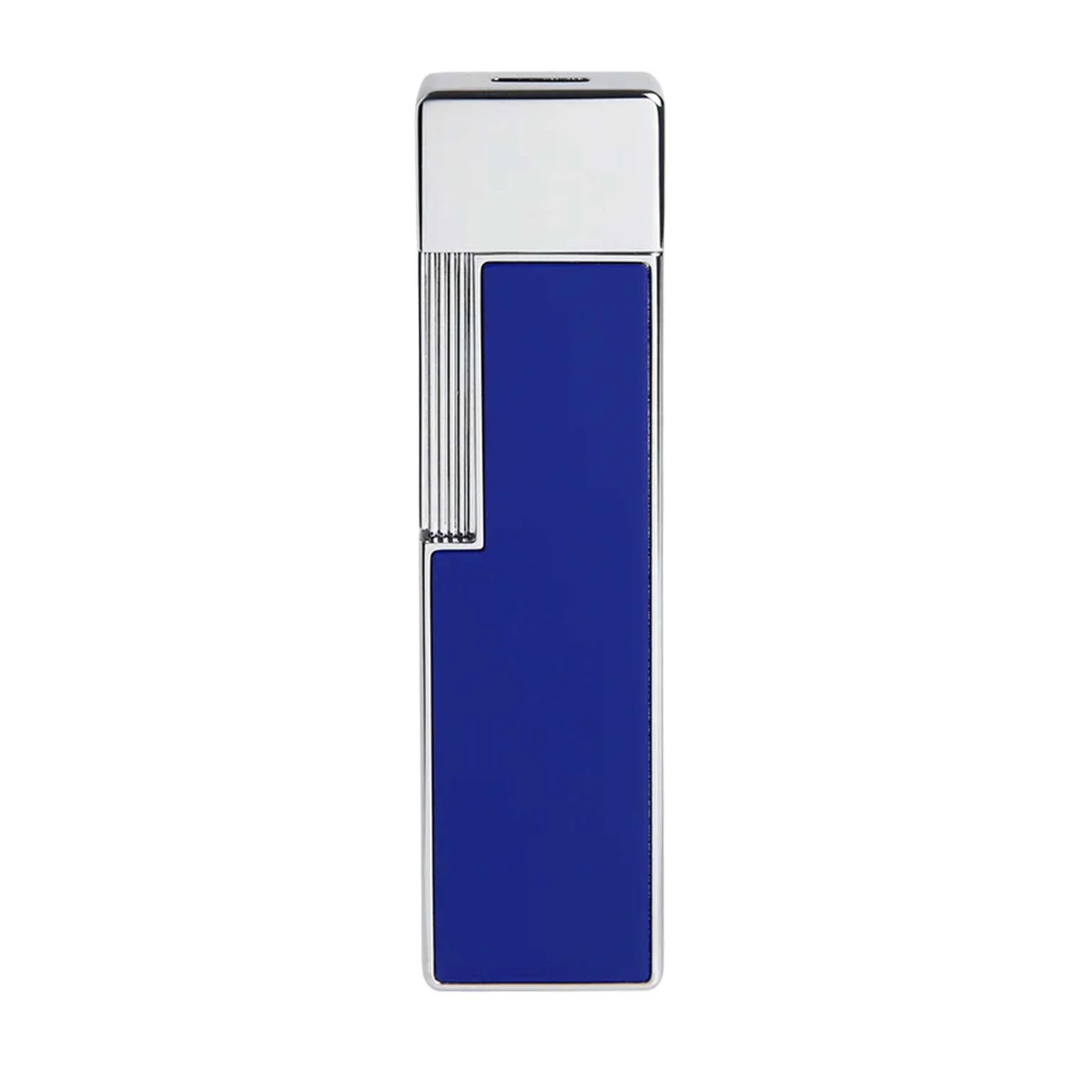 ST Dupont Twiggy Shiny Blue Lacquer/Chrome Lighter 030005 - Image 4