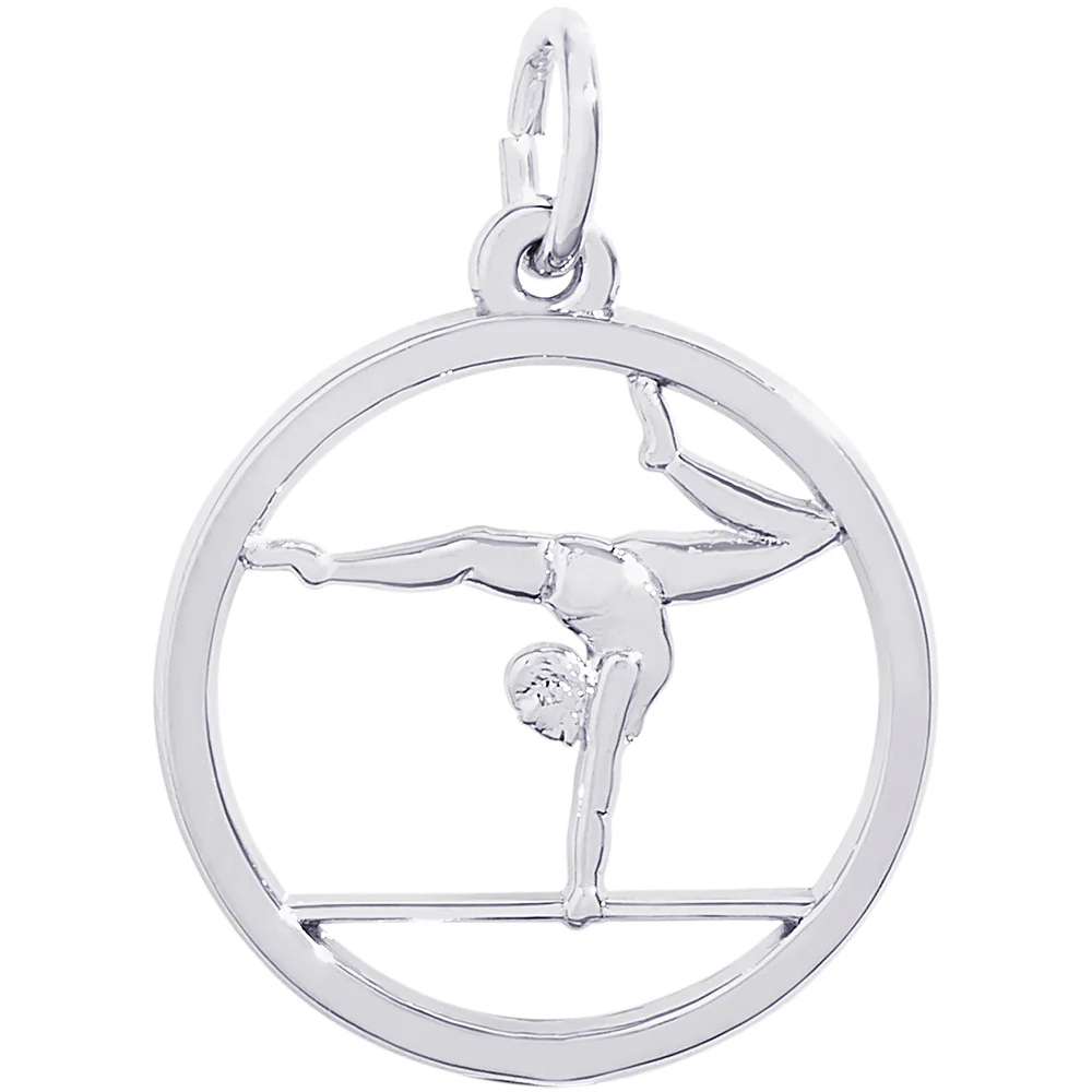 Sterling Gymnast Charm - For Genevieve
Retail $