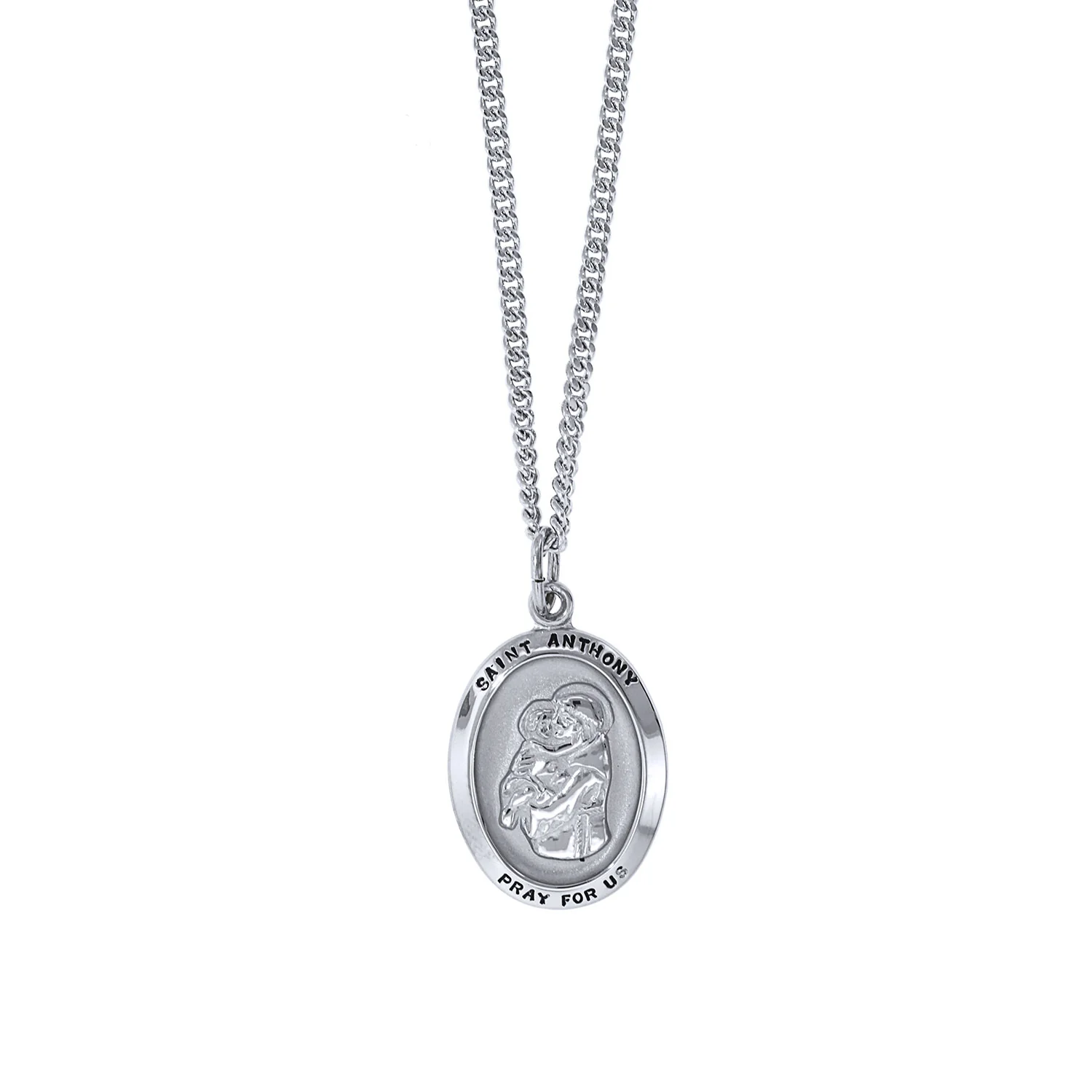 Sterling Silver Saint Anthony Charm - Image 2