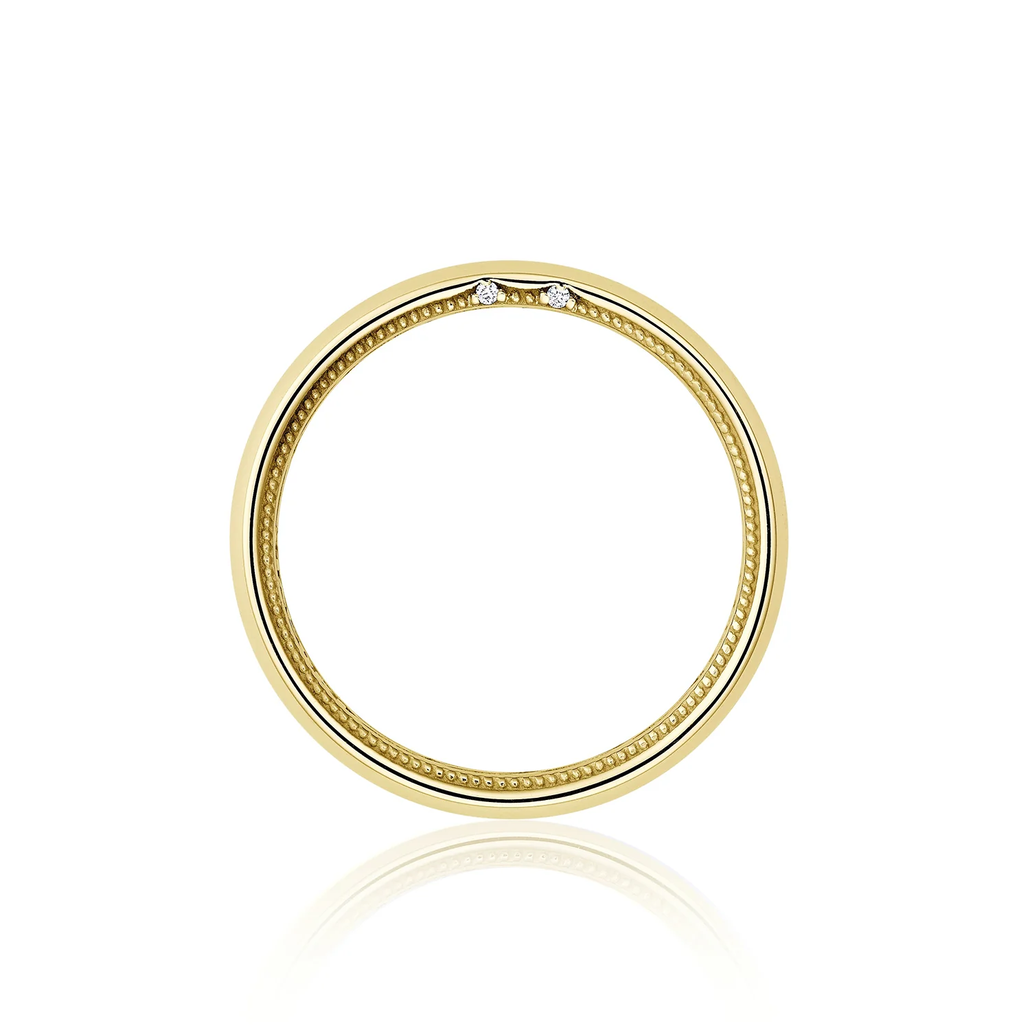 TACORI 14K Coastal Crescent Classic Polished Wedding Band - Image 3