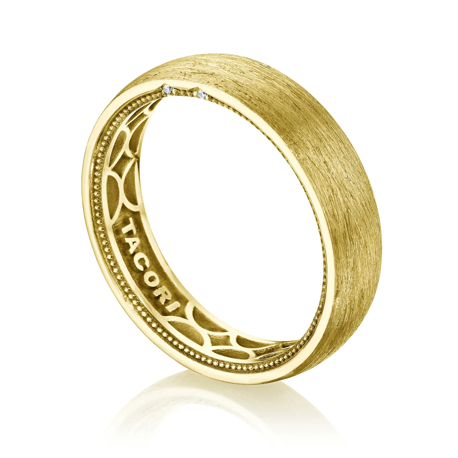 TACORI 14K Coastal Crescent Wedding Band - Image 2