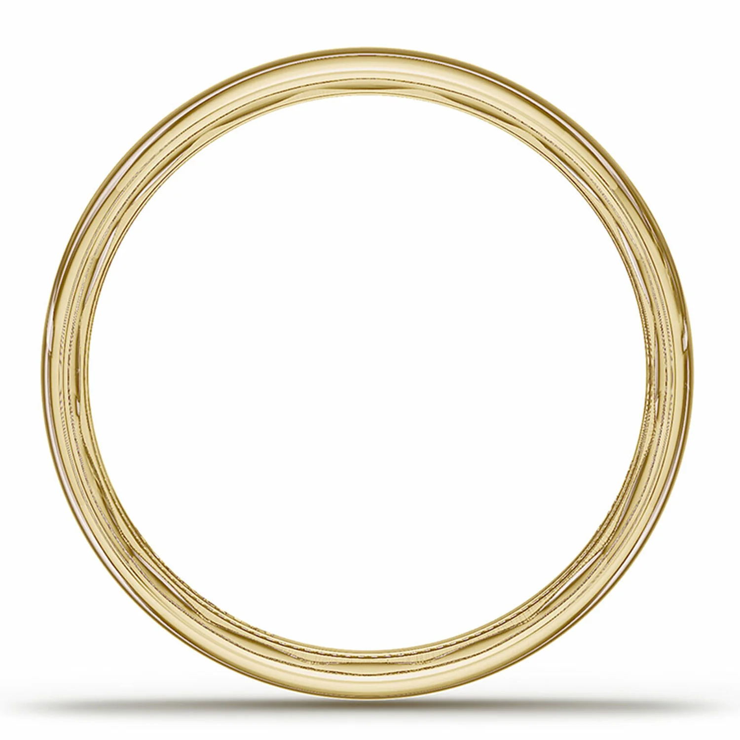 TACORI 14K Round Wedding Band - 5mm - Image 3