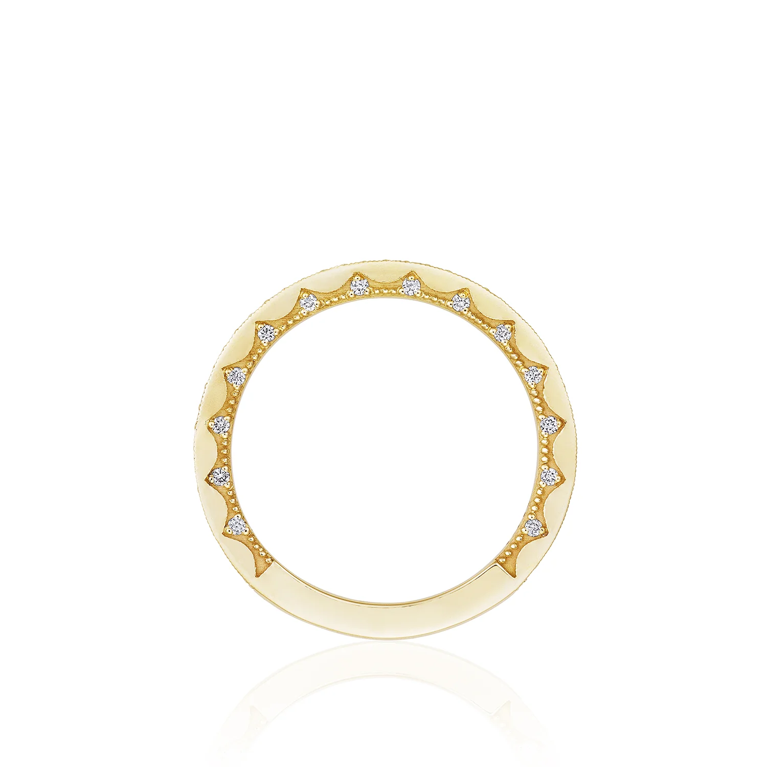 TACORI Coastal Crescent P103 B FY Diamond Wedding Band - Image 3