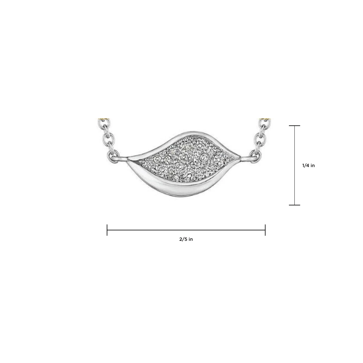 TACORI 18K Dahlia Petal Diamond Pavé Pendant - Image 2