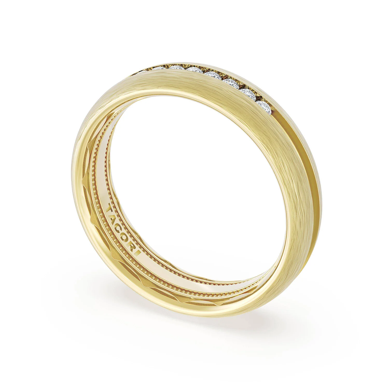 TACORI 18K Diamond Wedding Band - Image 2