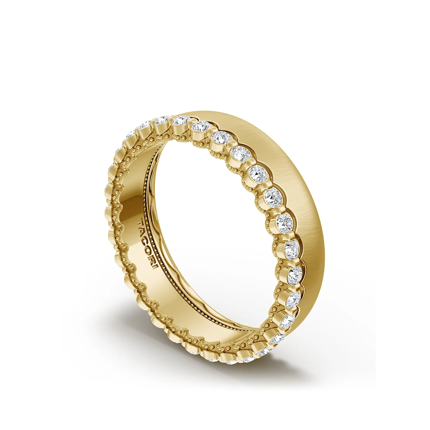 TACORI 18K Diamond Wedding Band - Image 2
