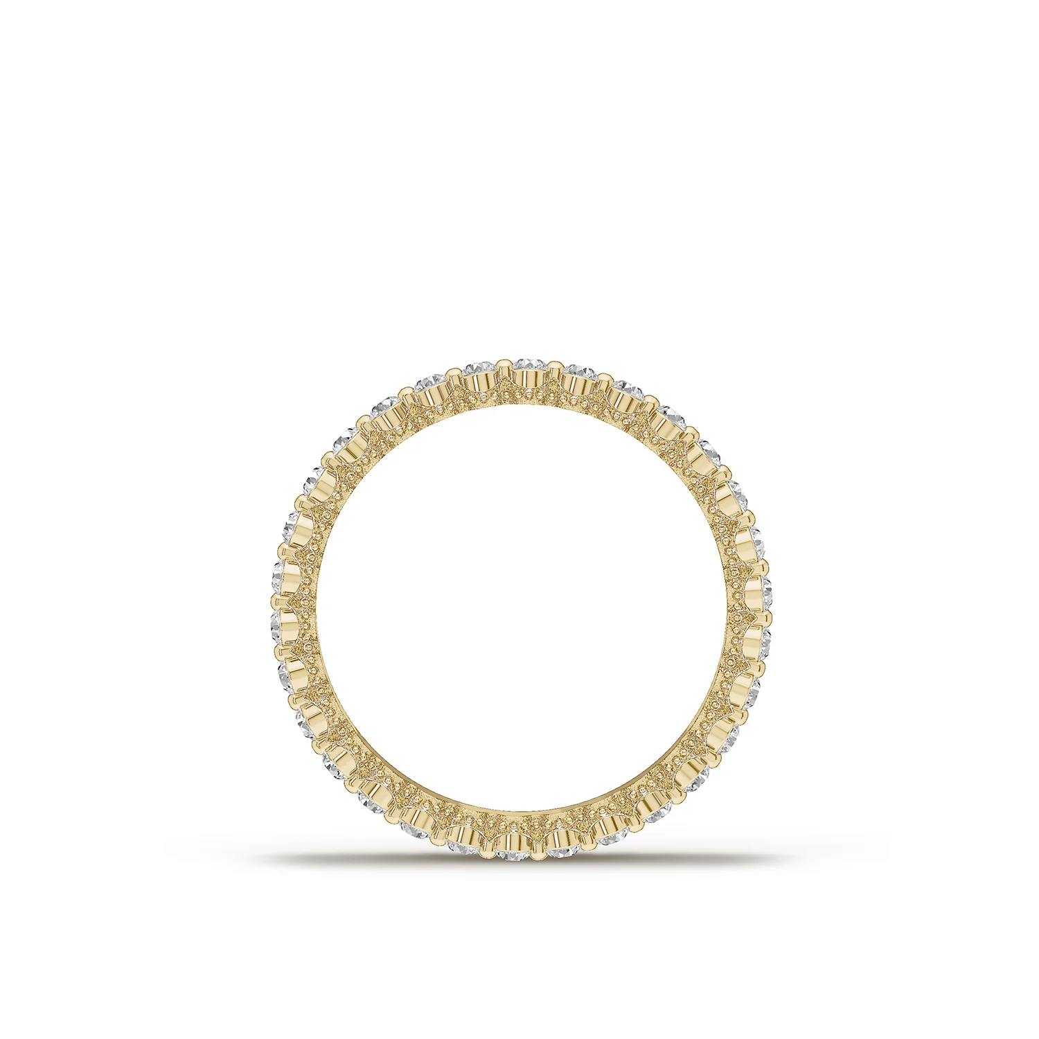 TACORI 18K Diamond Wedding Band - Image 3