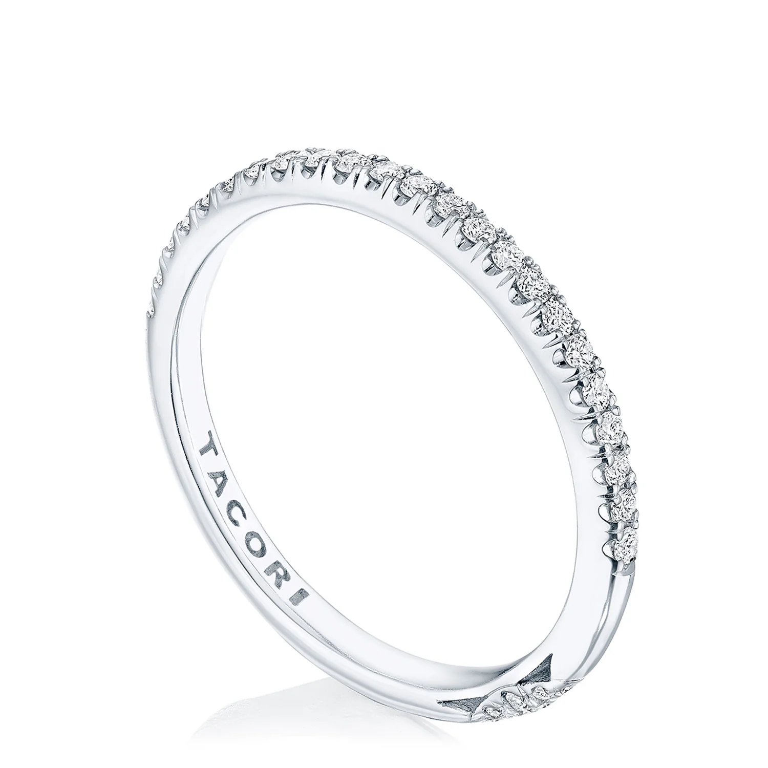 TACORI 18K Founder's Collection Diamond Wedding Band HT 2581 B 1/2 W - Image 2