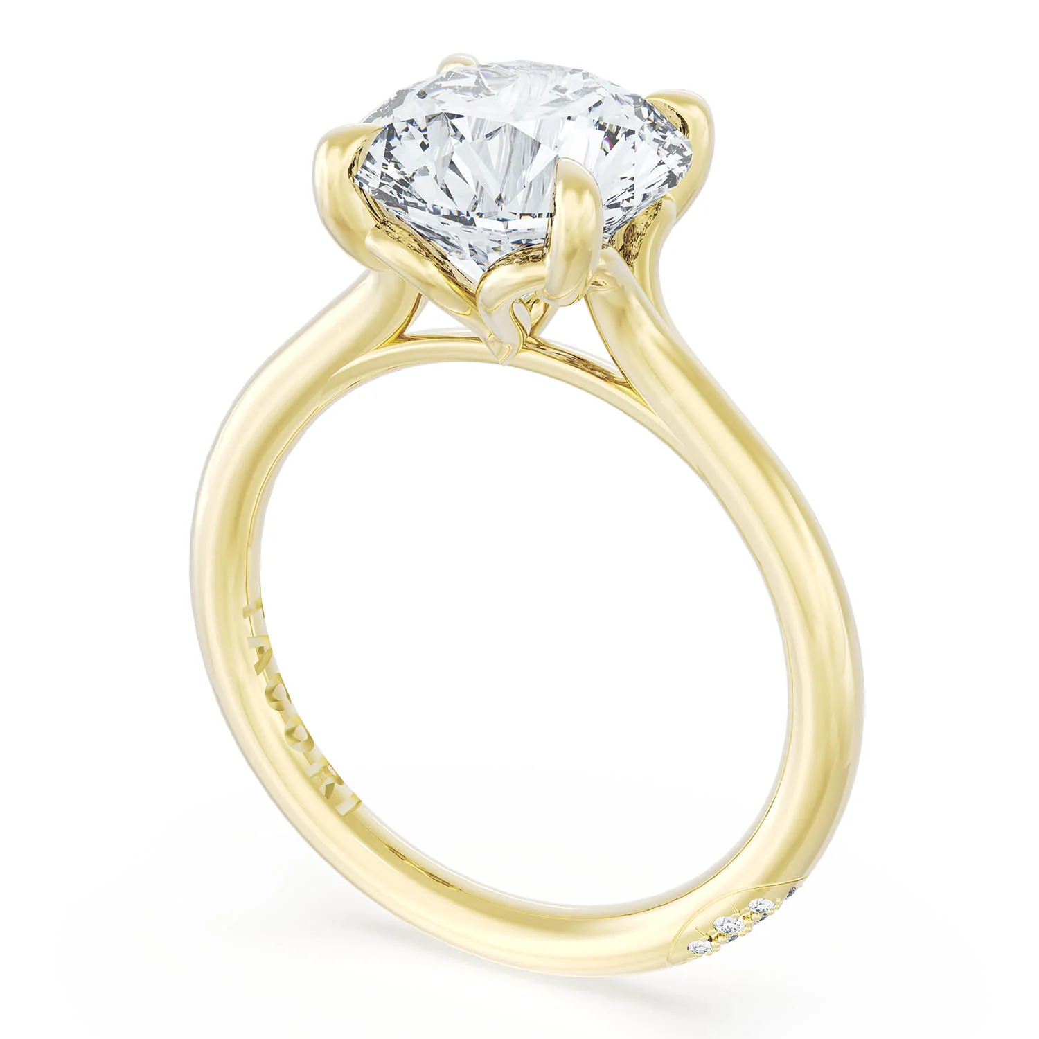 TACORI 18K Founders Diamond Solitaire Engagement Ring - Image 2