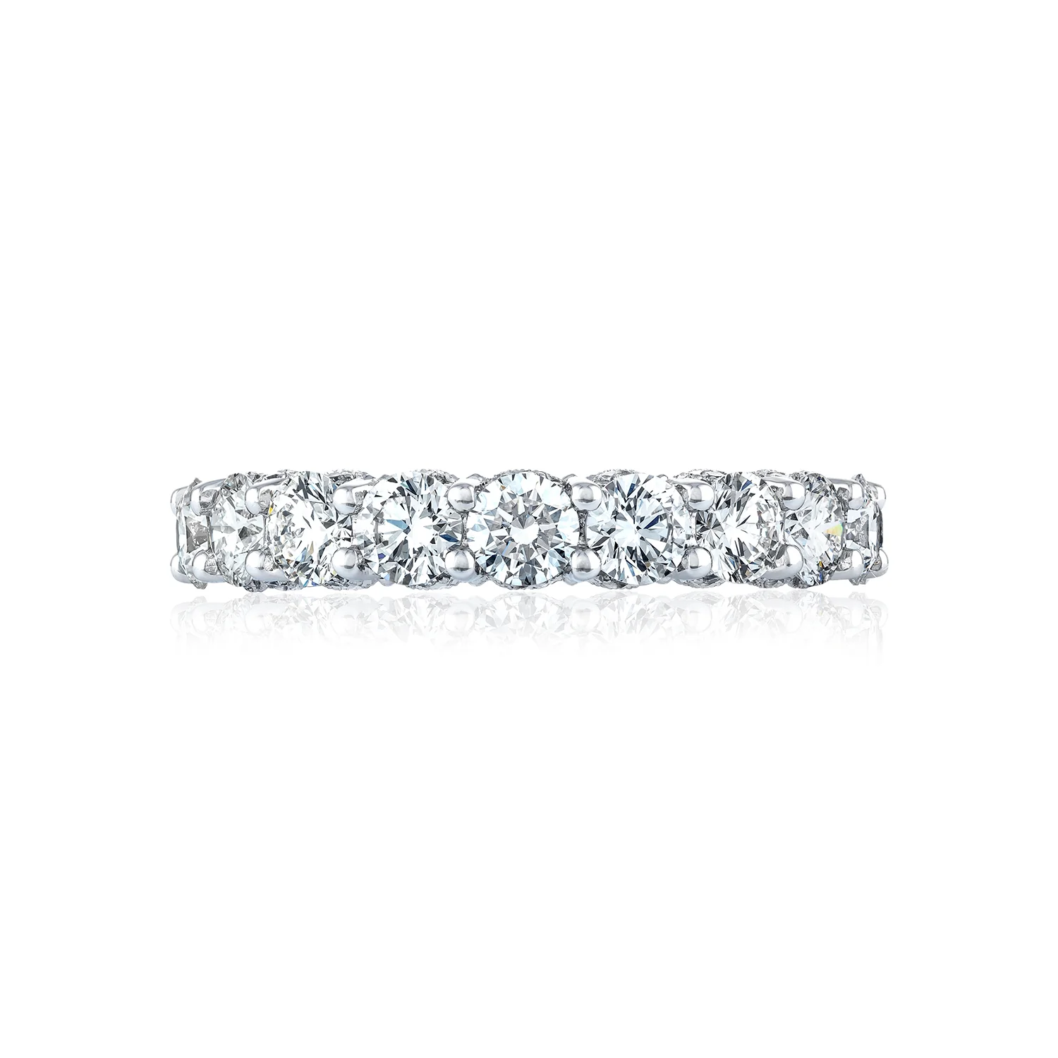 TACORI 18K RoyalT Classic Crescent Diamond Eternity Band