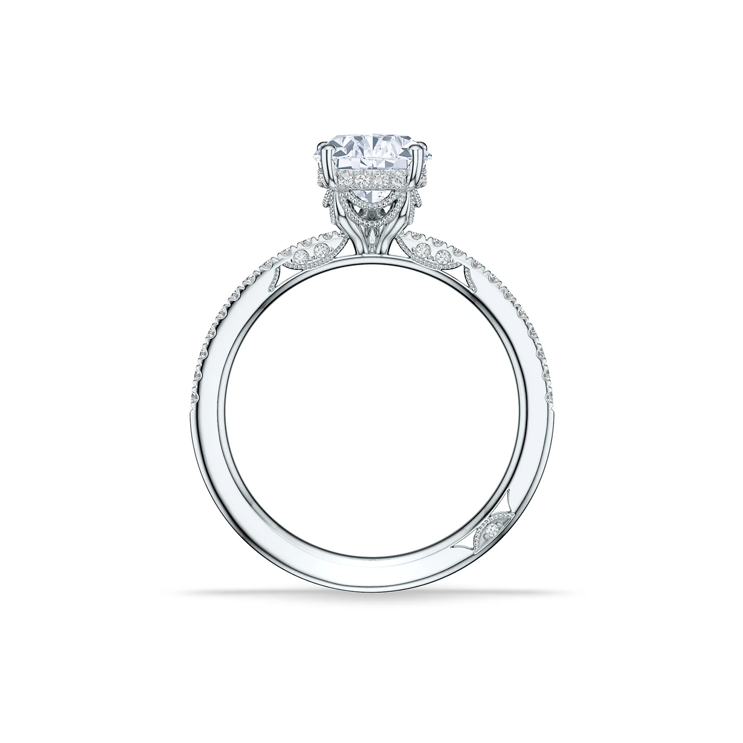 TACORI 18K Simply TACORI Diamond Engagement Ring - Image 3