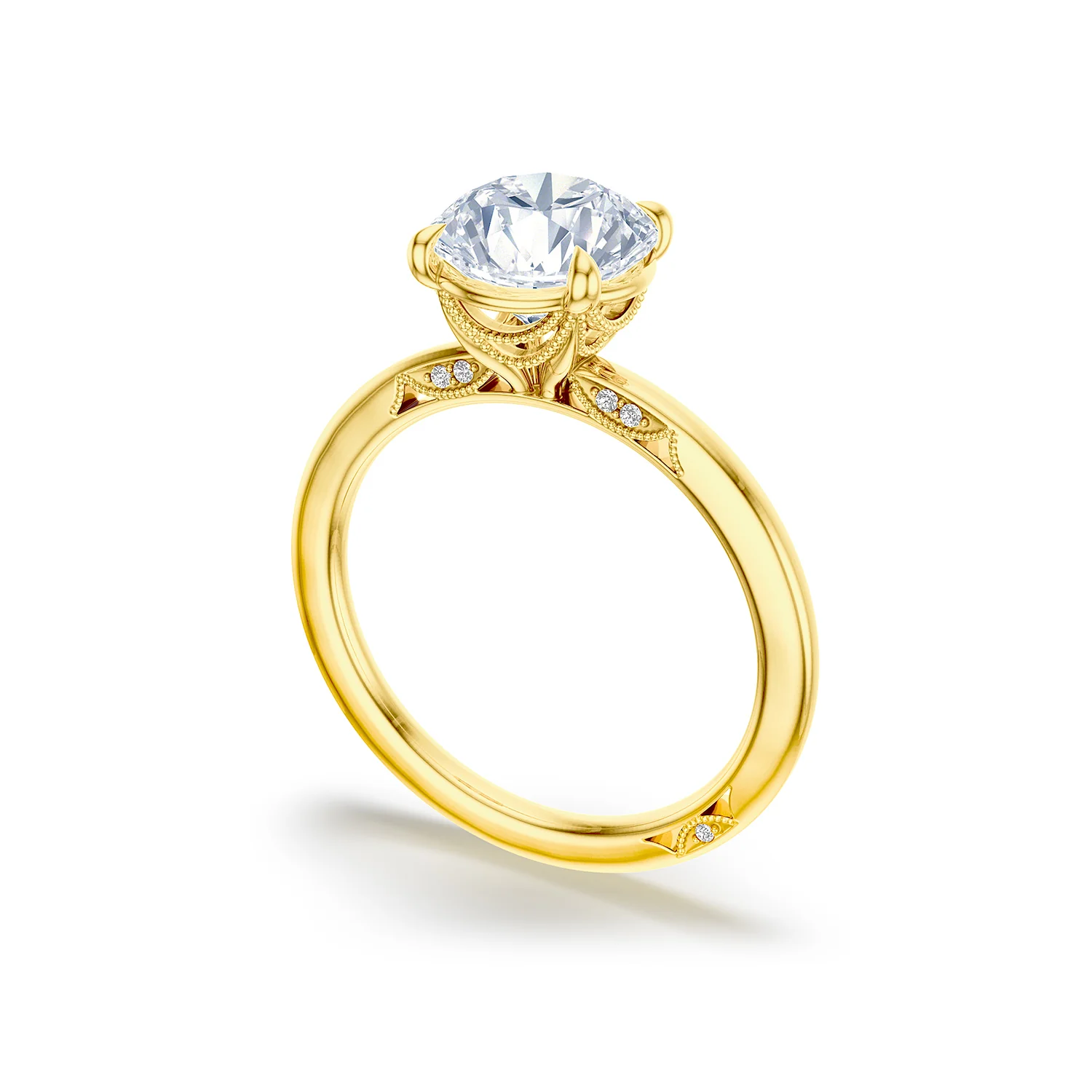 TACORI 18K Simply TACORI Diamond Solitaire Engagement Ring - Image 2
