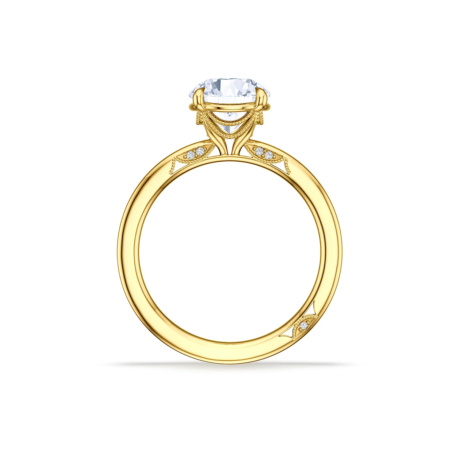 TACORI 18K Simply TACORI Diamond Solitaire Engagement Ring - Image 3