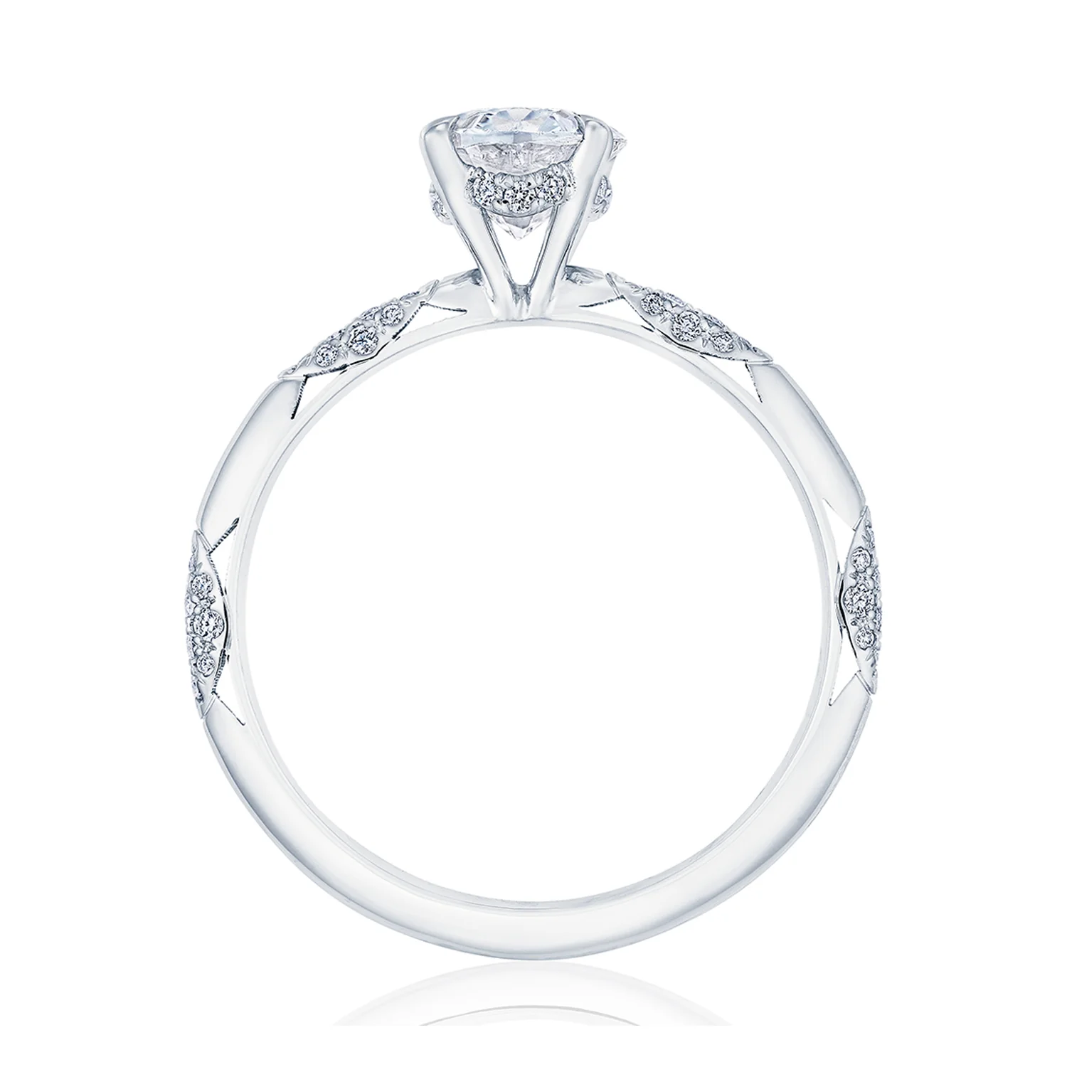 TACORI 18K Founder's Collection Diamond Engagement Ring - Image 3