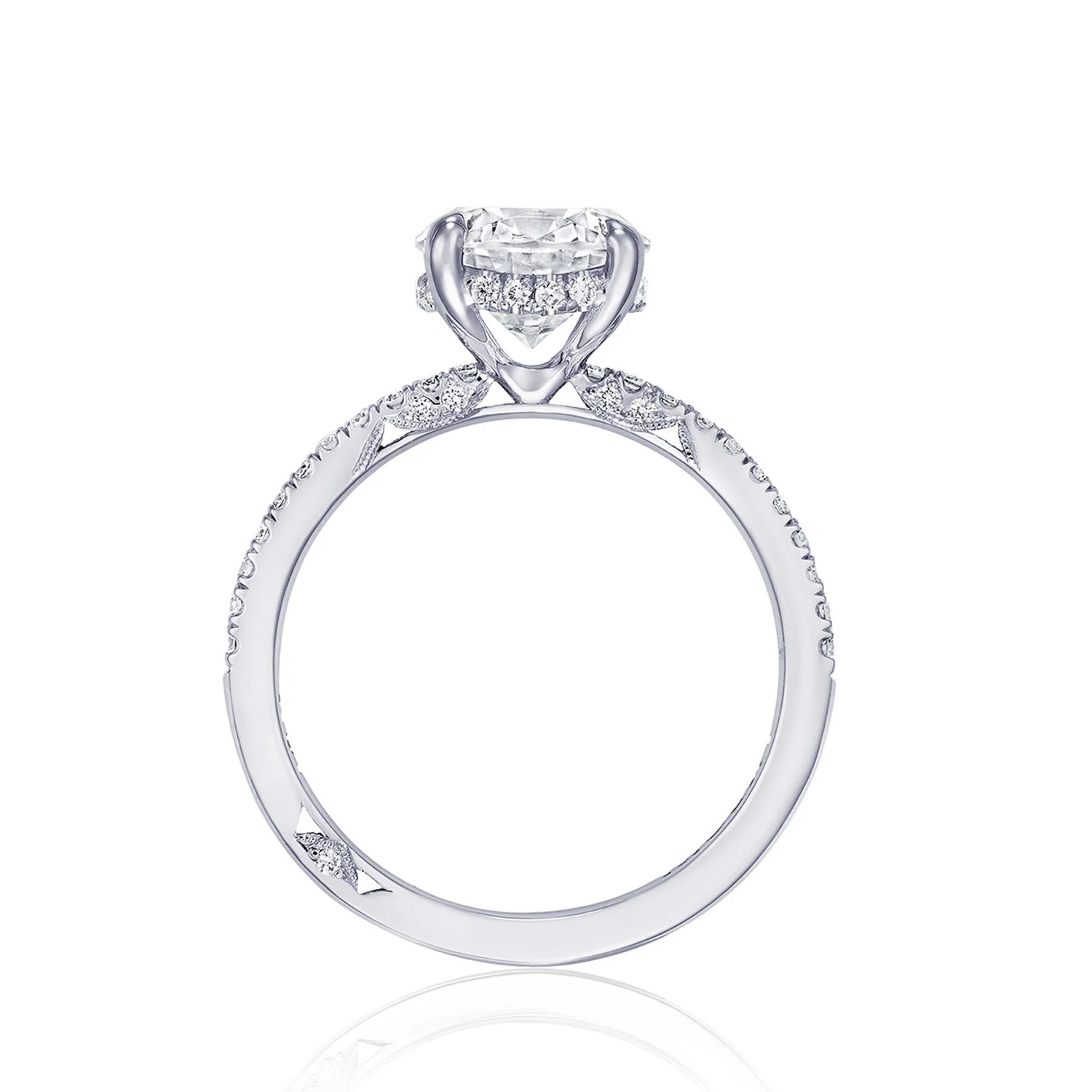 TACORI Simply TACORI 18K Diamond Engagement Ring - Image 3