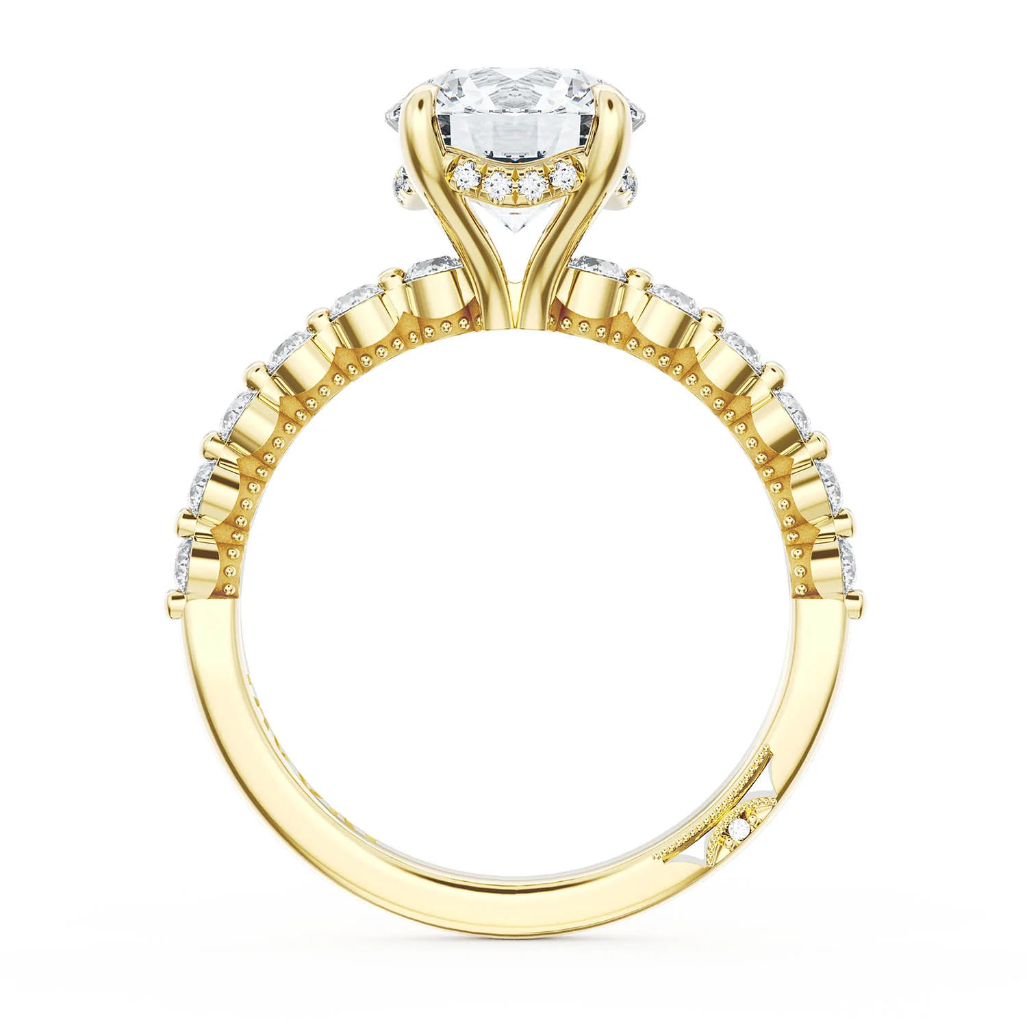 TACORI 18K Diamond Engagement Ring - Image 3