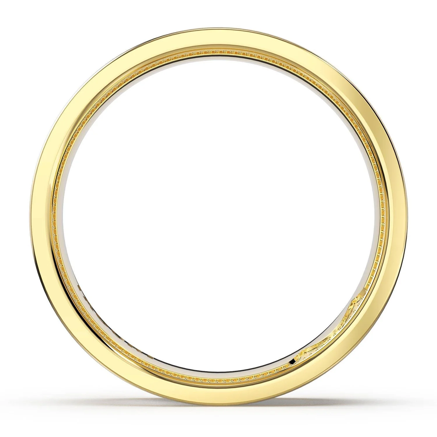 TACORI 18K Geometric Sculpted Texture Band - 6mm - Image 3