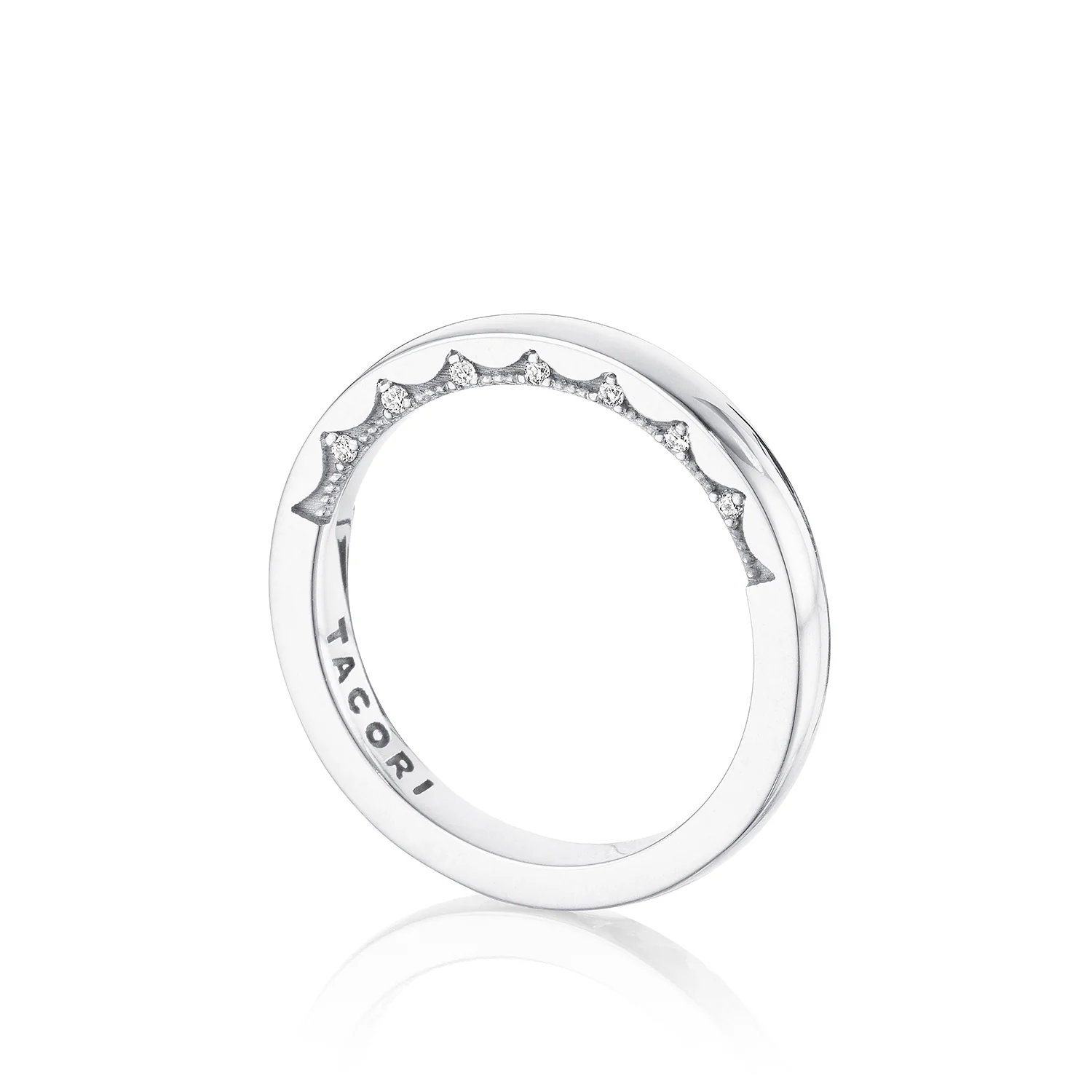 TACORI 14K Coastal Crescent Wedding Band - Image 2