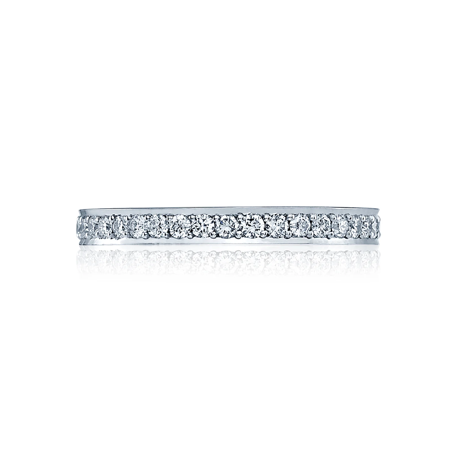 TACORI 18K Dantela Diamond Channel Wedding Band