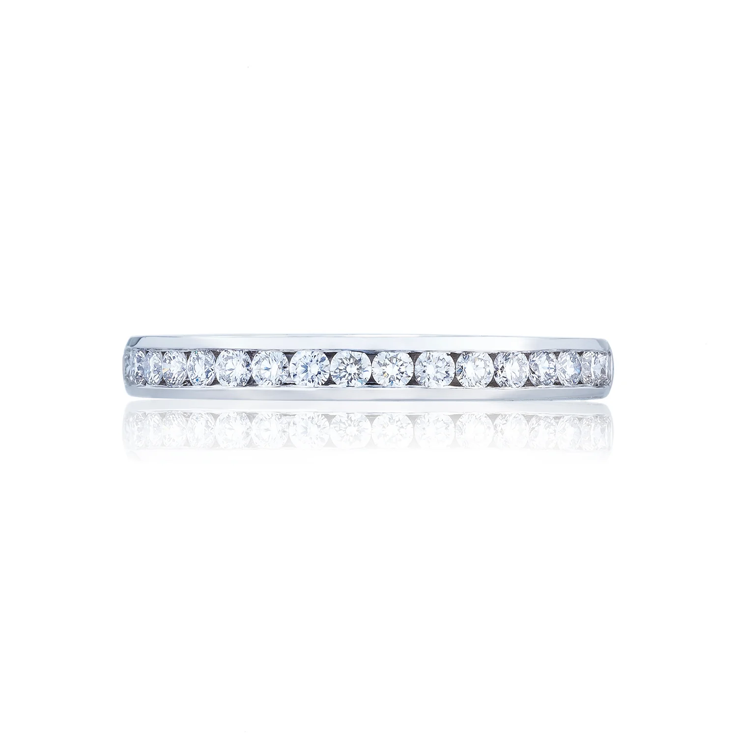 TACORI 18K Dantela Diamond Channel Set Wedding Band