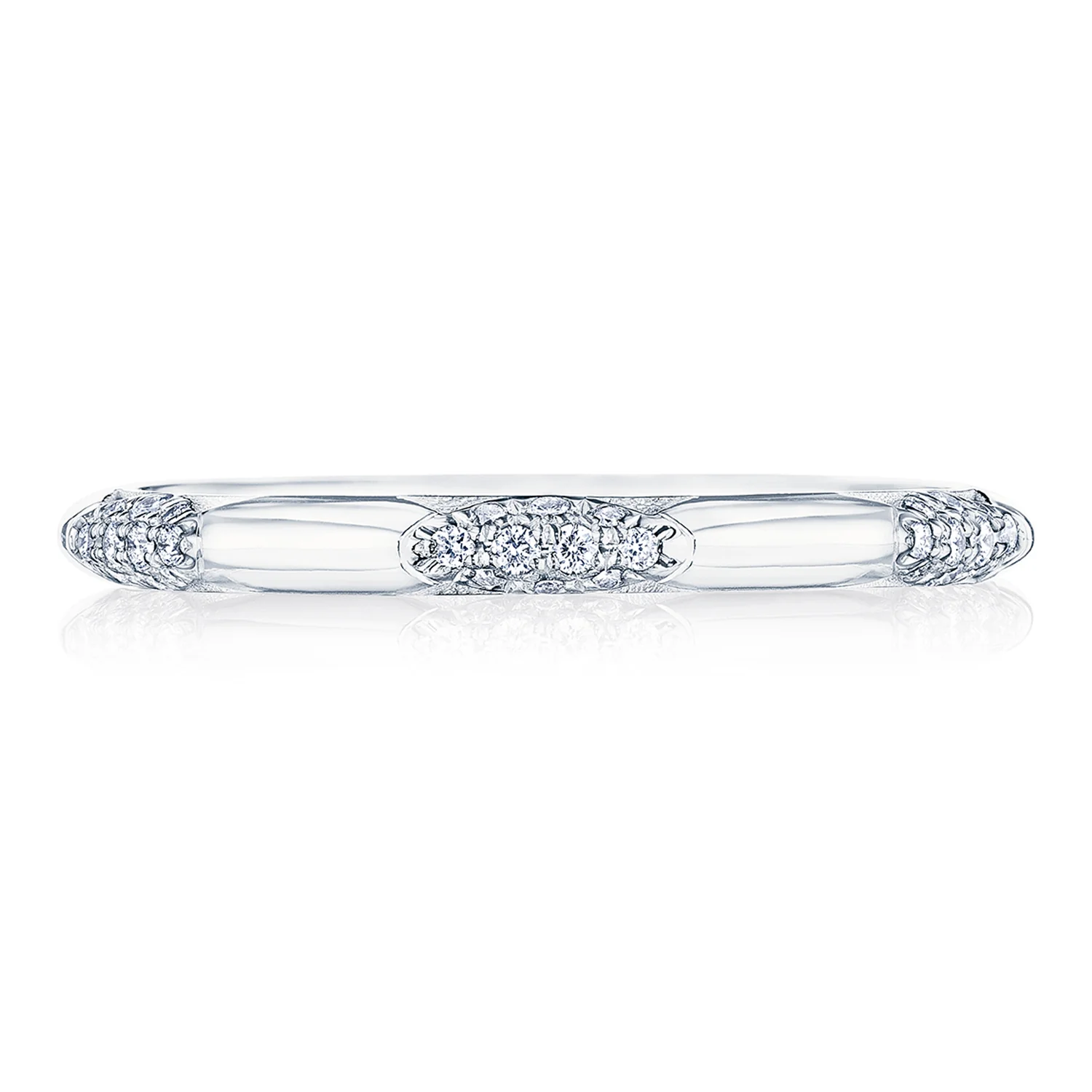 TACORI 18K Founder's Collection 18K Diamond Cluster Wedding Band
