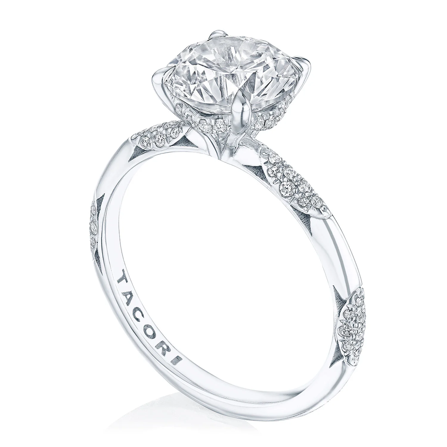 TACORI 18K Founder's Collection Diamond Engagement Ring - Image 2