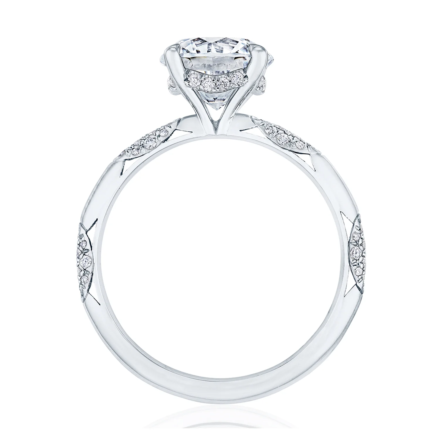 TACORI 18K Founder's Collection Diamond Engagement Ring - Image 3