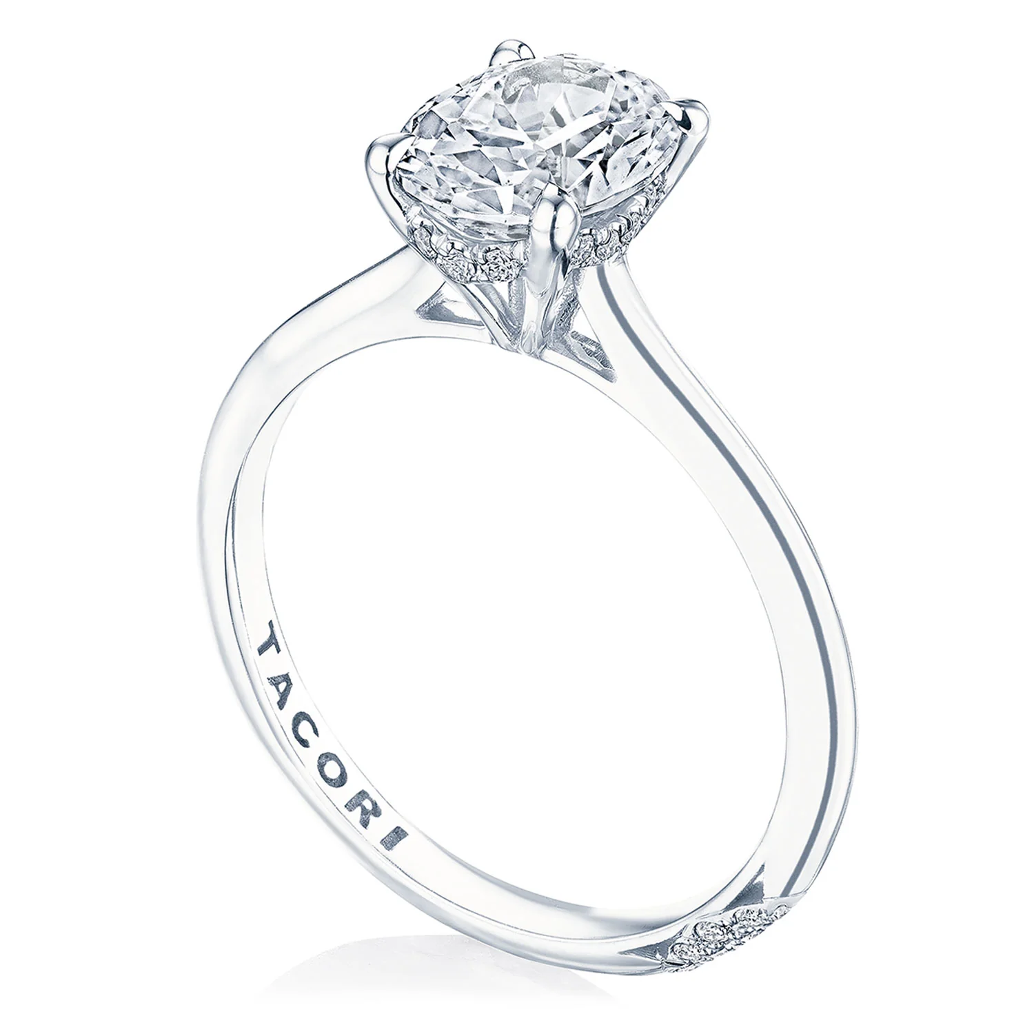 TACORI Founder's Collection Oval Solitaire Engagement Ring - Image 2