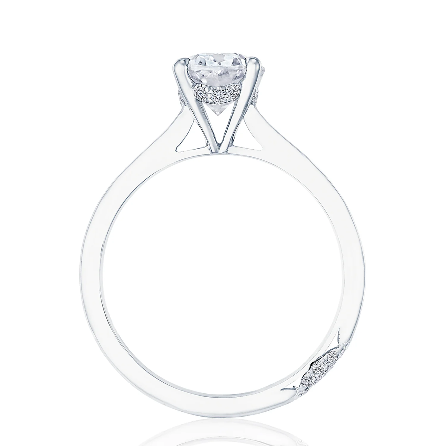 TACORI Founder's Collection Oval Solitaire Engagement Ring - Image 3
