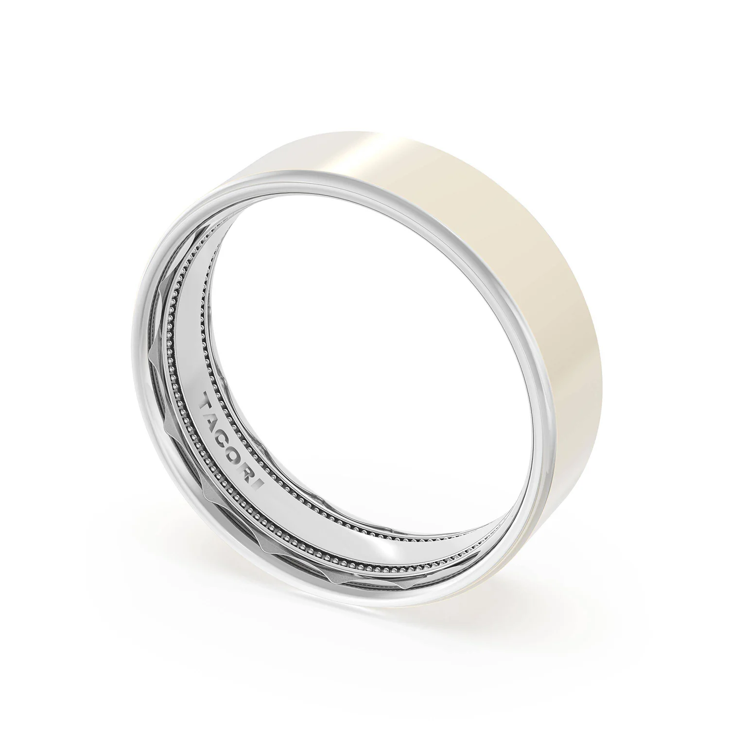 TACORI Platinum and 18K Wedding Band - Image 2