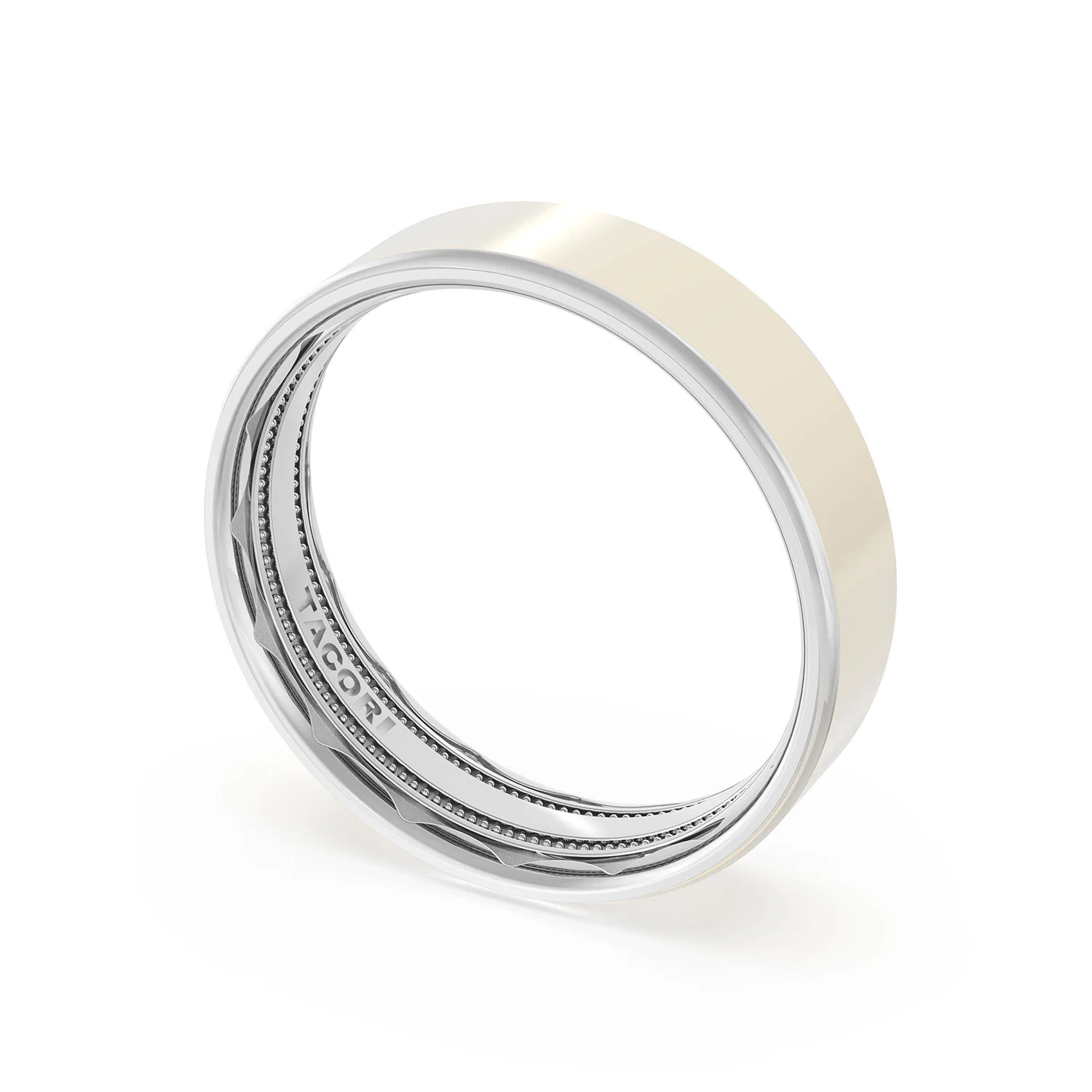 TACORI Platinum and 18K Wedding Band - Image 2