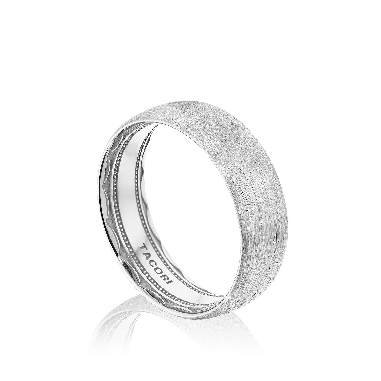 TACORI Platinum Domed Band - 5mm - Image 2