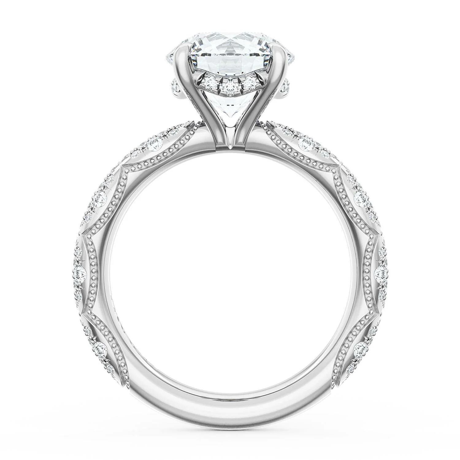 TACORI Platinum Founders Diamond Engagement Ring - Image 3