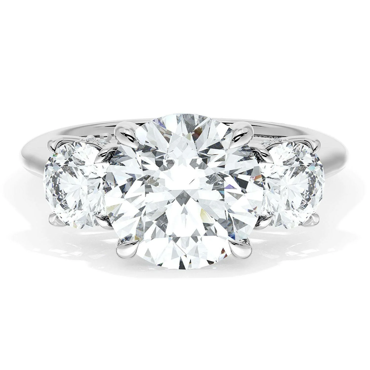TACORI Platinum Founders Diamond Three Stone Ring