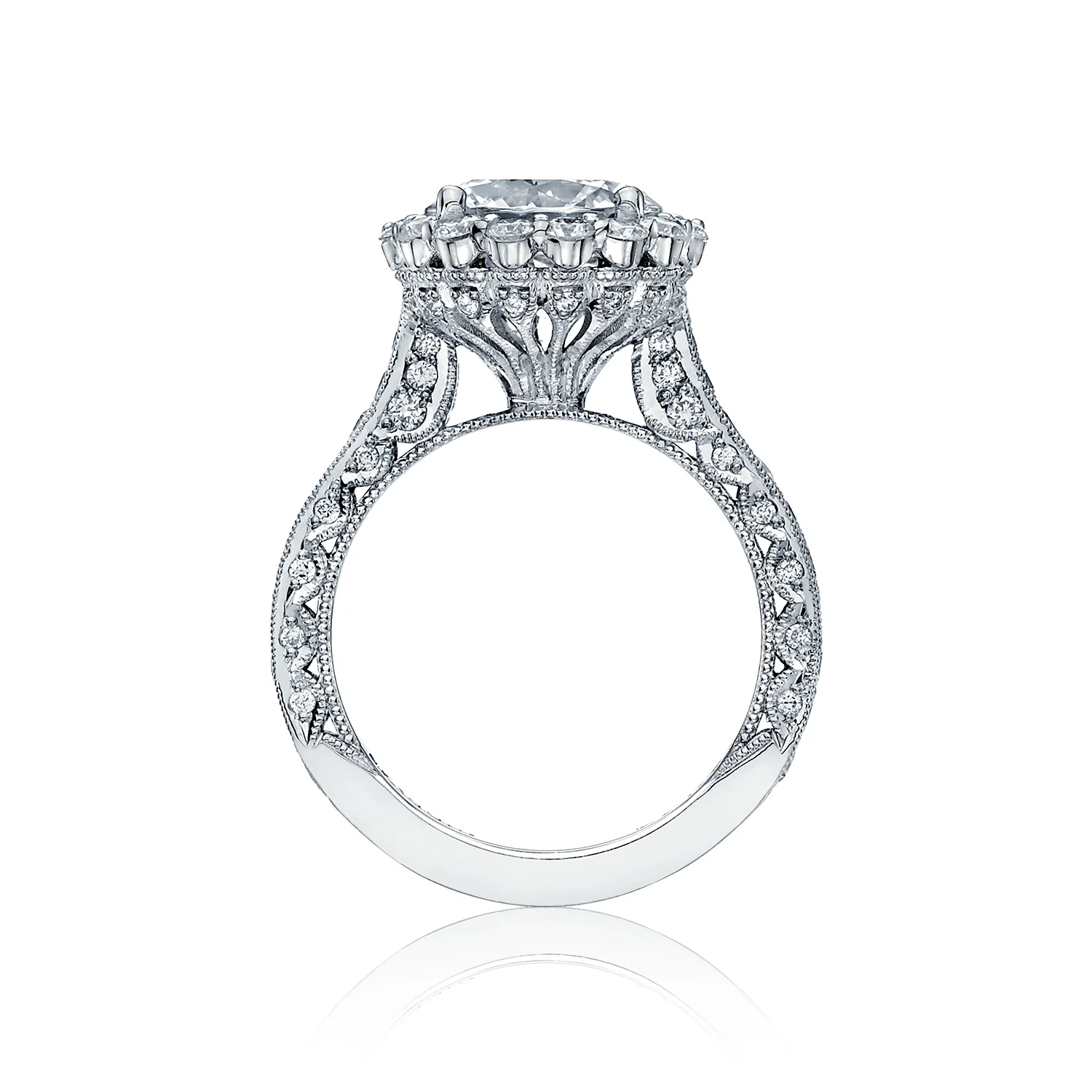 TACORI Platinum RoyalT Diamond Engagement Ring - Image 2