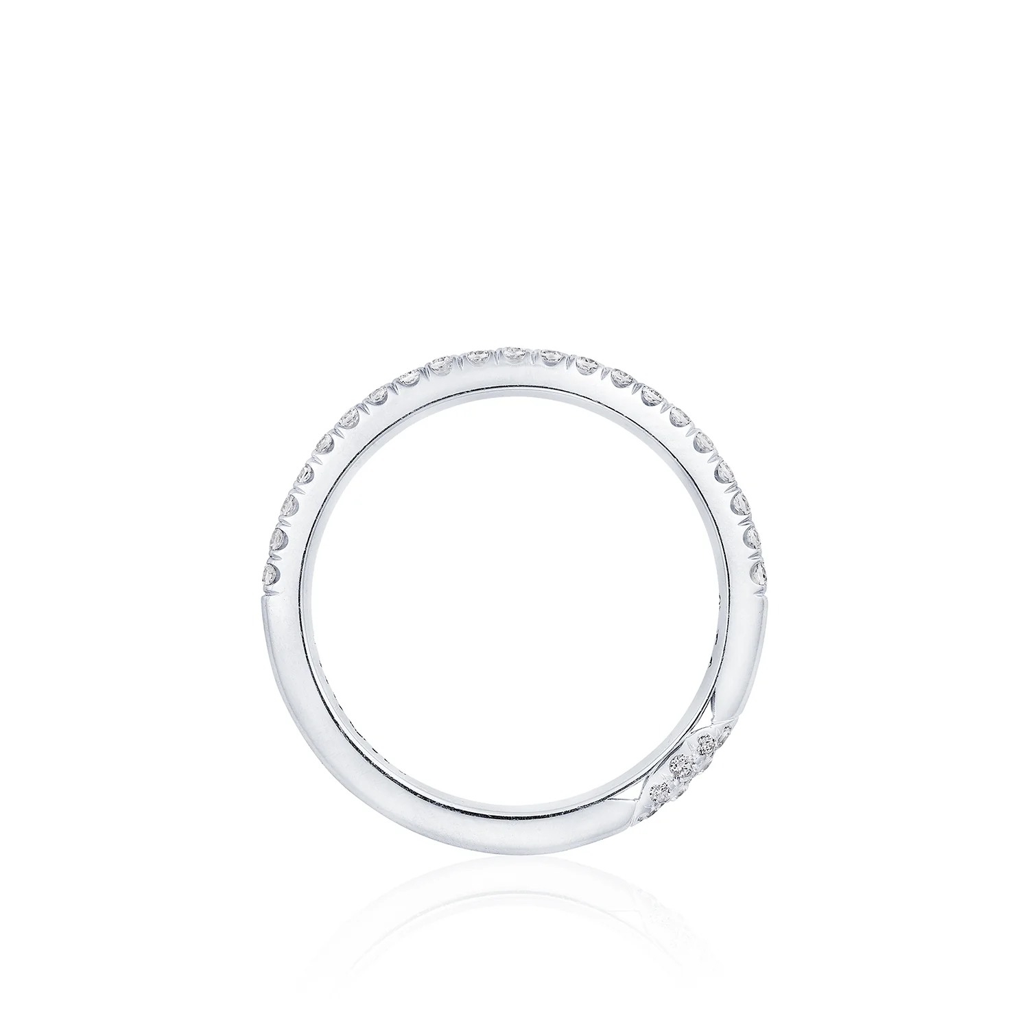 TACORI Platinum RoyalT Diamond 1/2 Eternity Band - Image 3