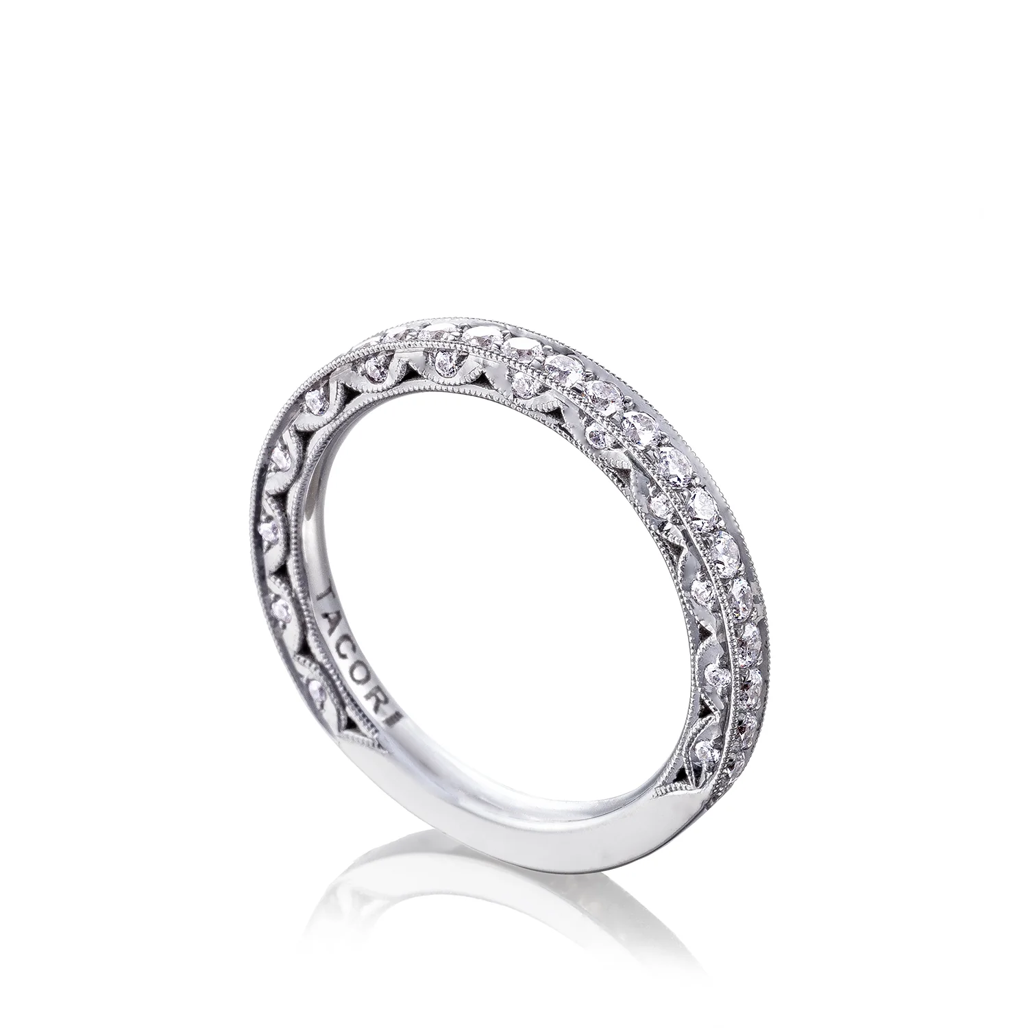 TACORI RoyalT Diamond Pavé 3/4 Eternity Band - Image 2