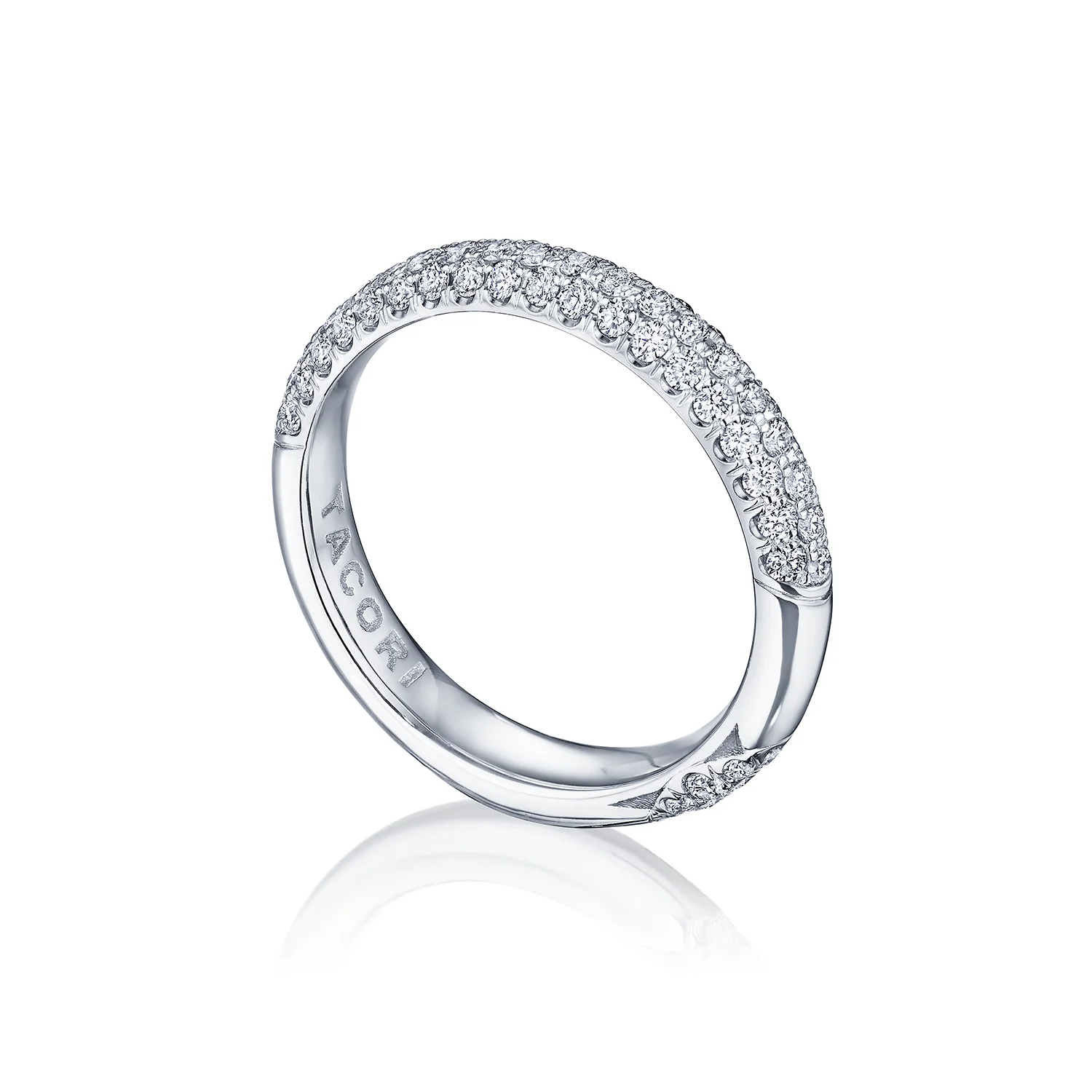 TACORI Platinum RoyalT Founder's 0.42ctw G VS1-VS2 - Image 2