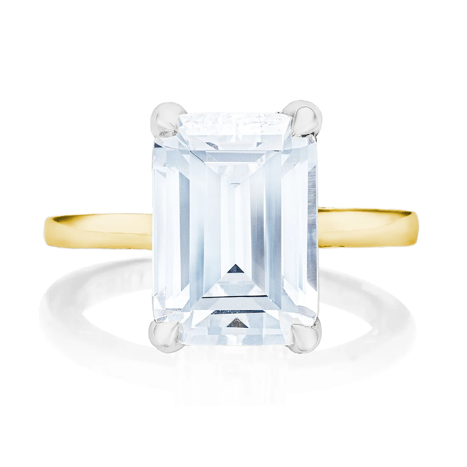 TACORI Simply TACORI 18K & Platinum Diamond Solitaire Engagement Ring