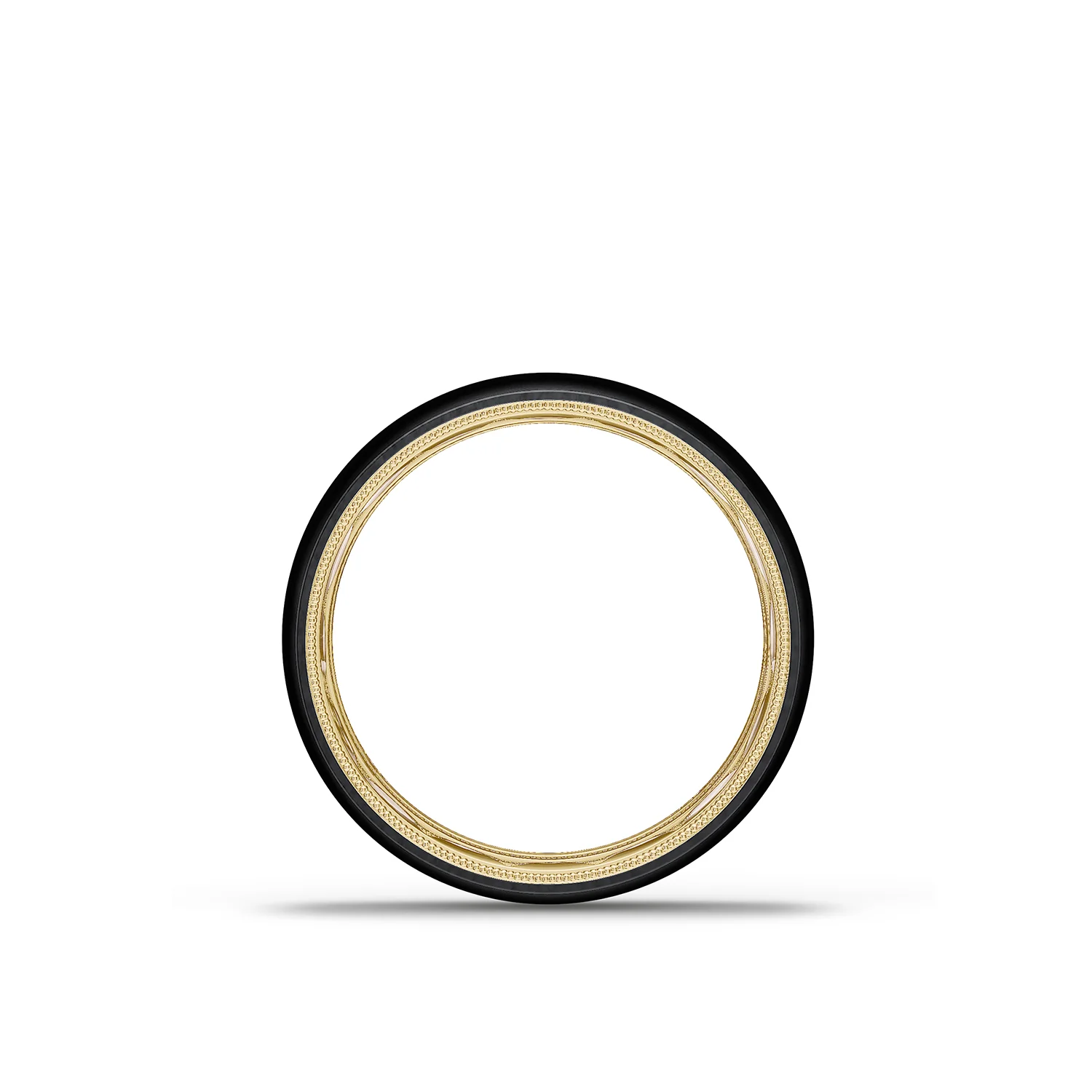 TACORI Titanium & 18K Gents' 6MM Wedding Band - Image 3