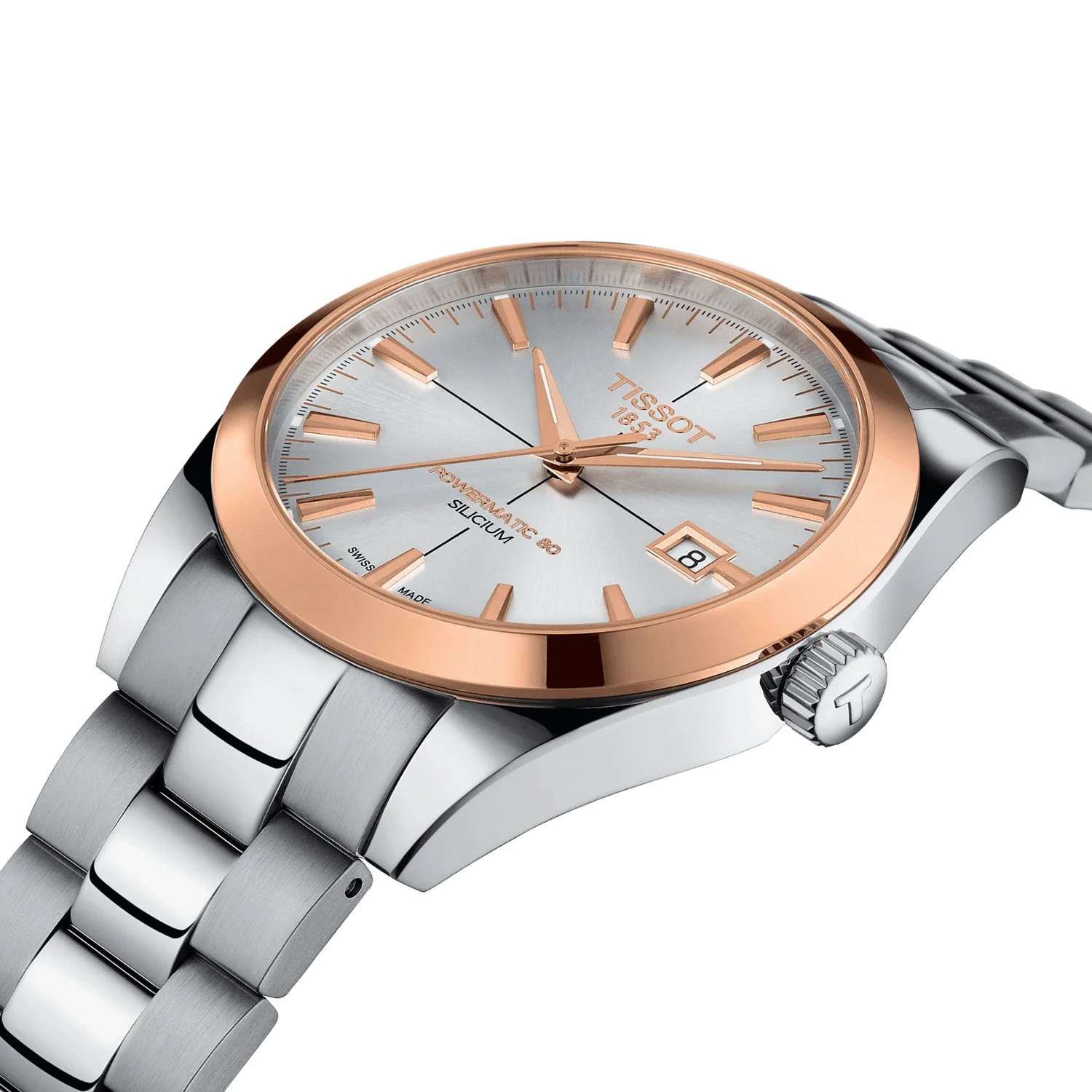 Tissot 18K Powermatic 80 Silicium Watch - 40mm - Image 3