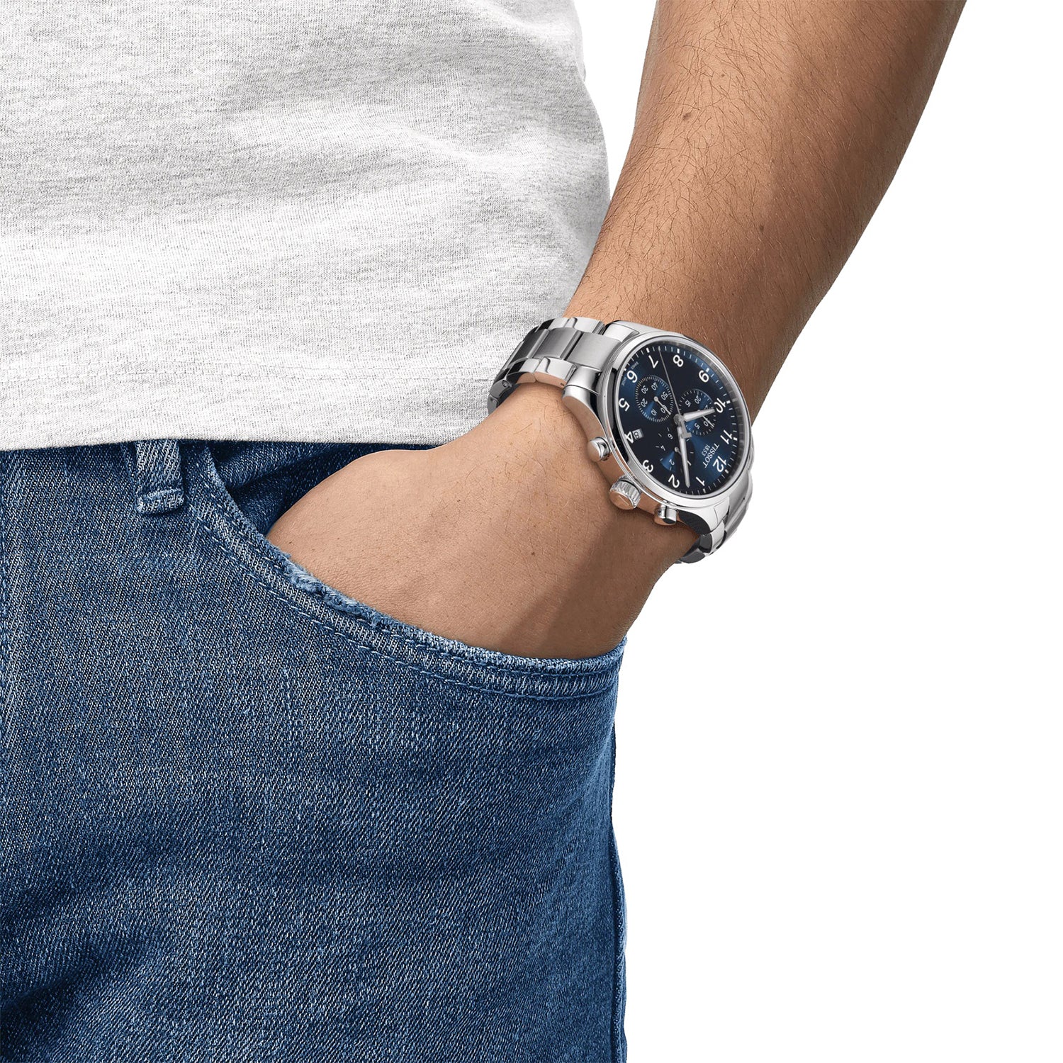Tissot Chrono XL Classic 45MM Watch - Image 3
