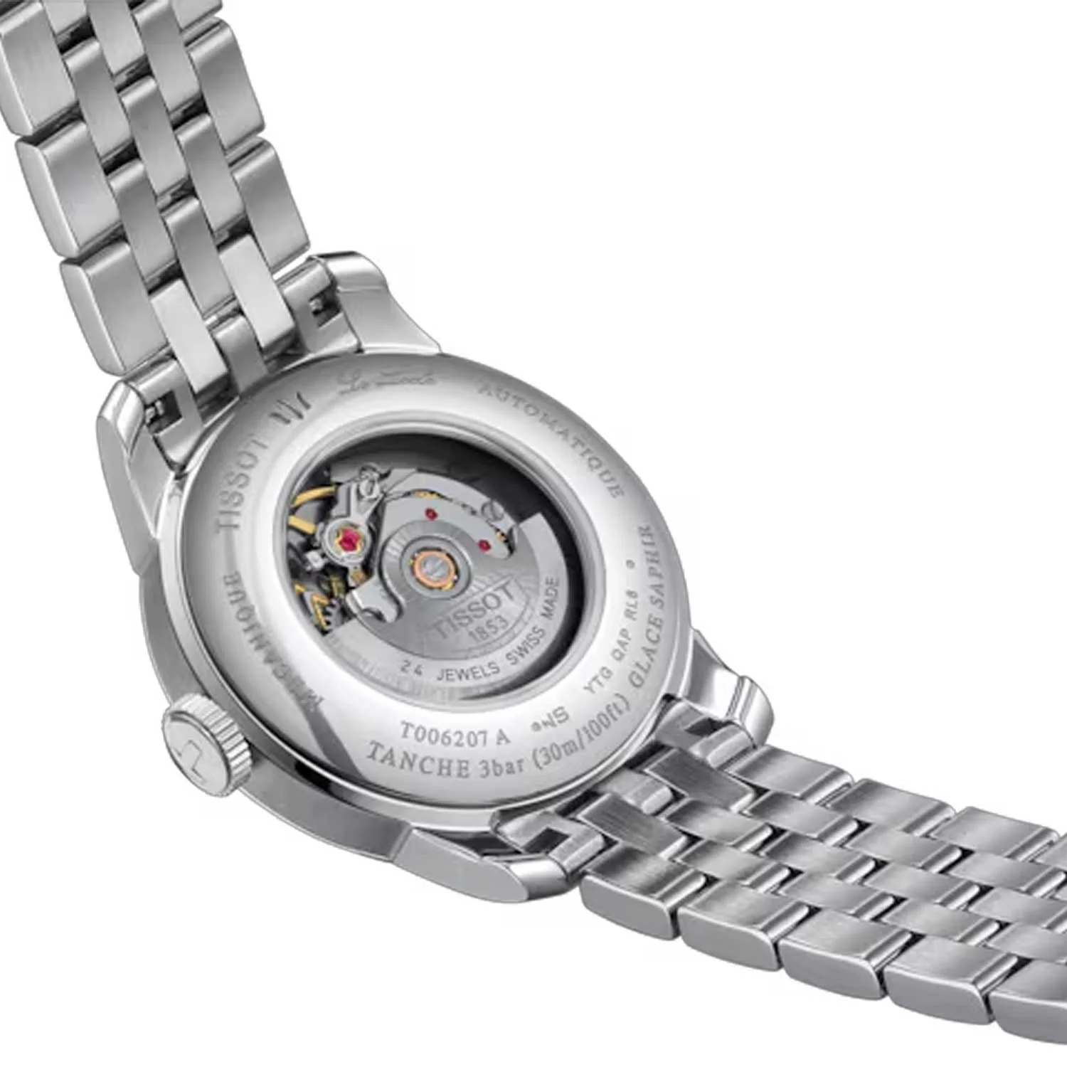 Tissot Le Locle Automatic Lady 20th Anniversary 29mm Watch - Image 3