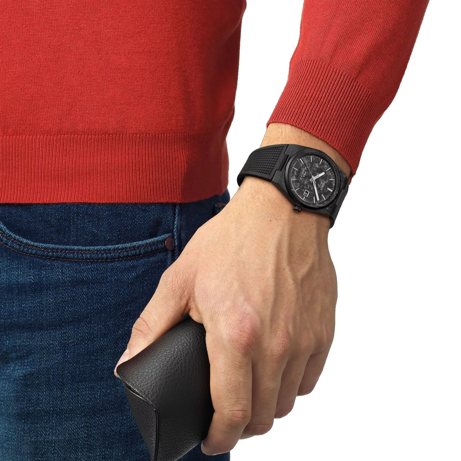 Tissot PRX Powermatic 80 40.5mm Carbon Watch - Image 3