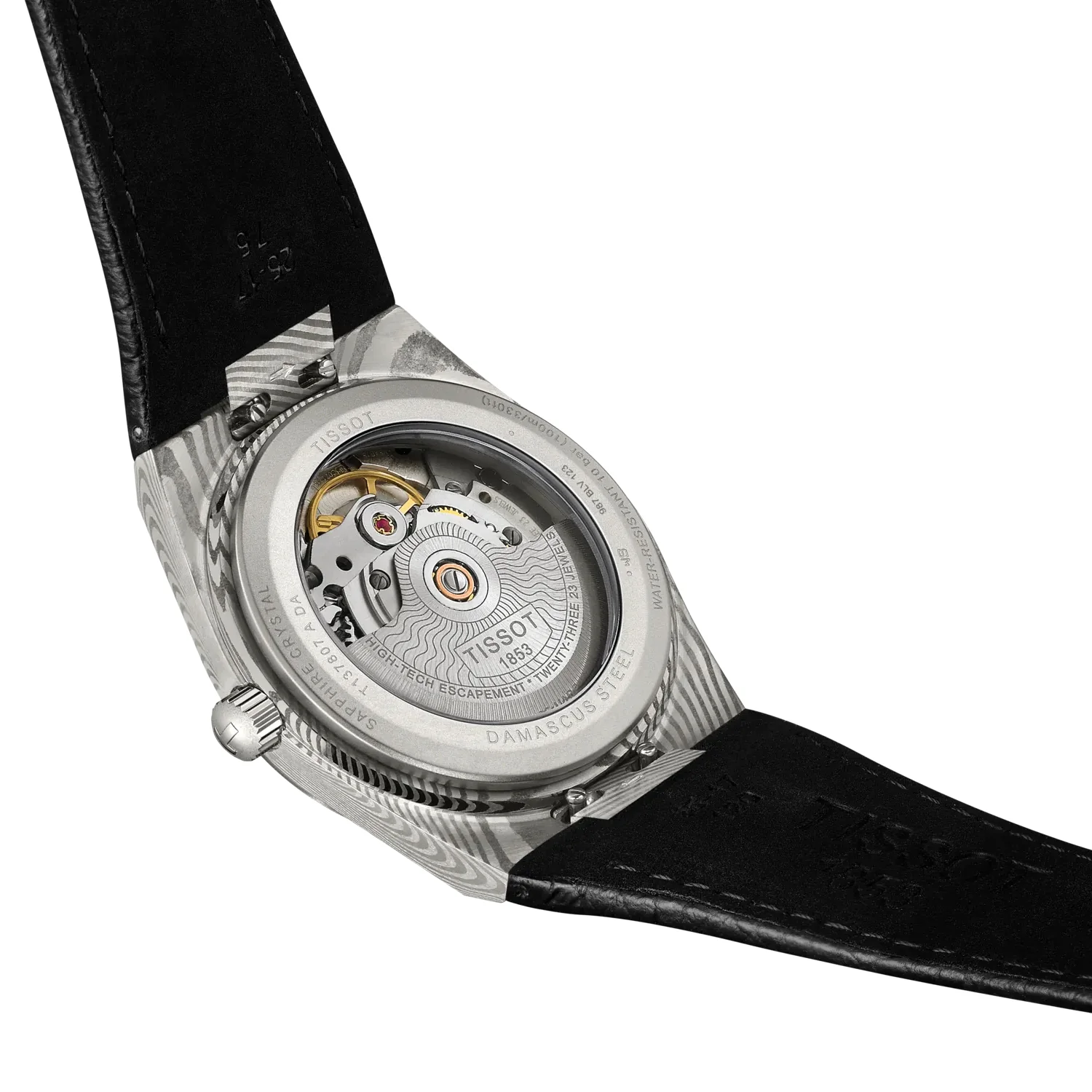 Tissot PRX PW80 Damascus Steel Watch - 38mm - Image 3