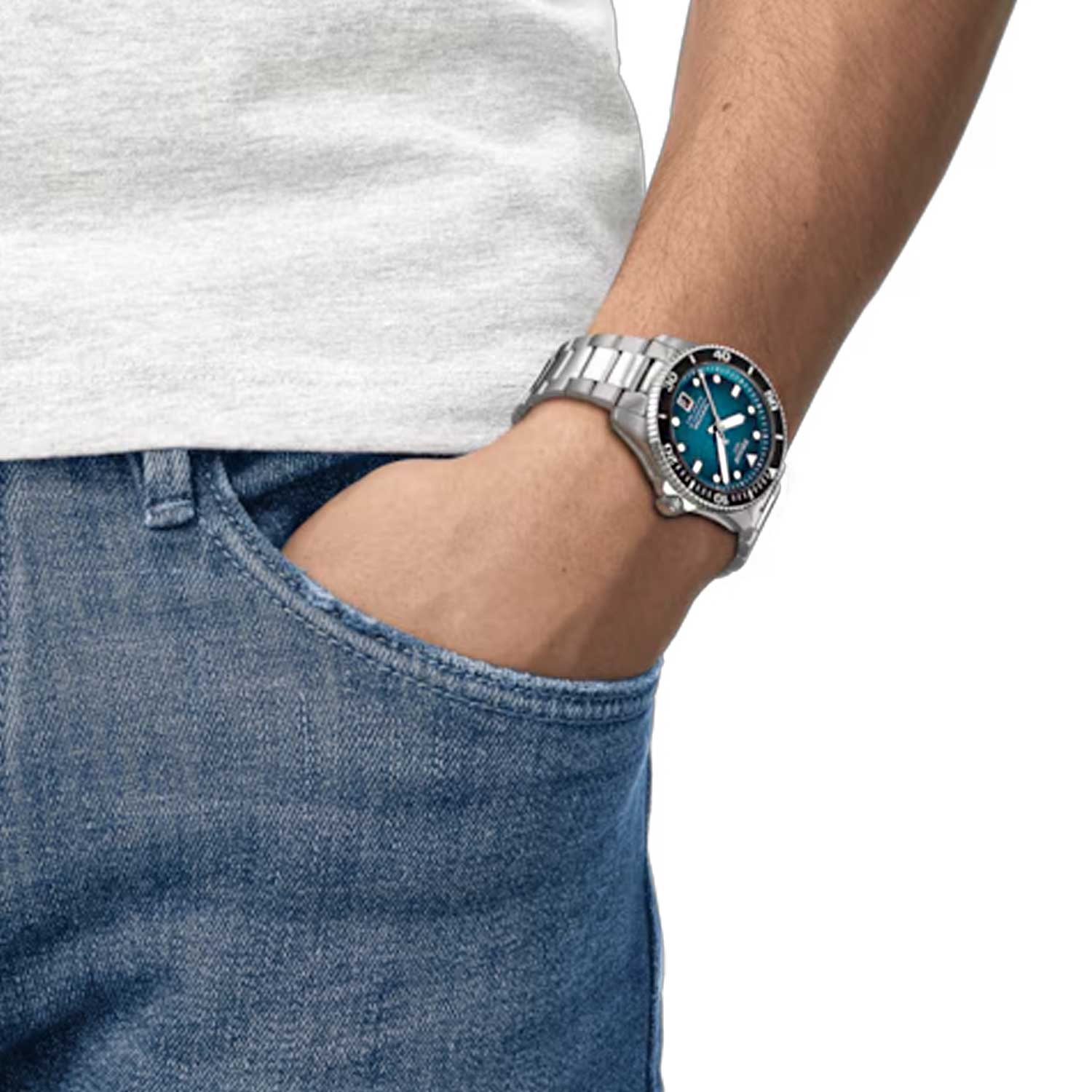 Tissot Seastar 1000 Powermatic 80 40mm Watch - Image 3