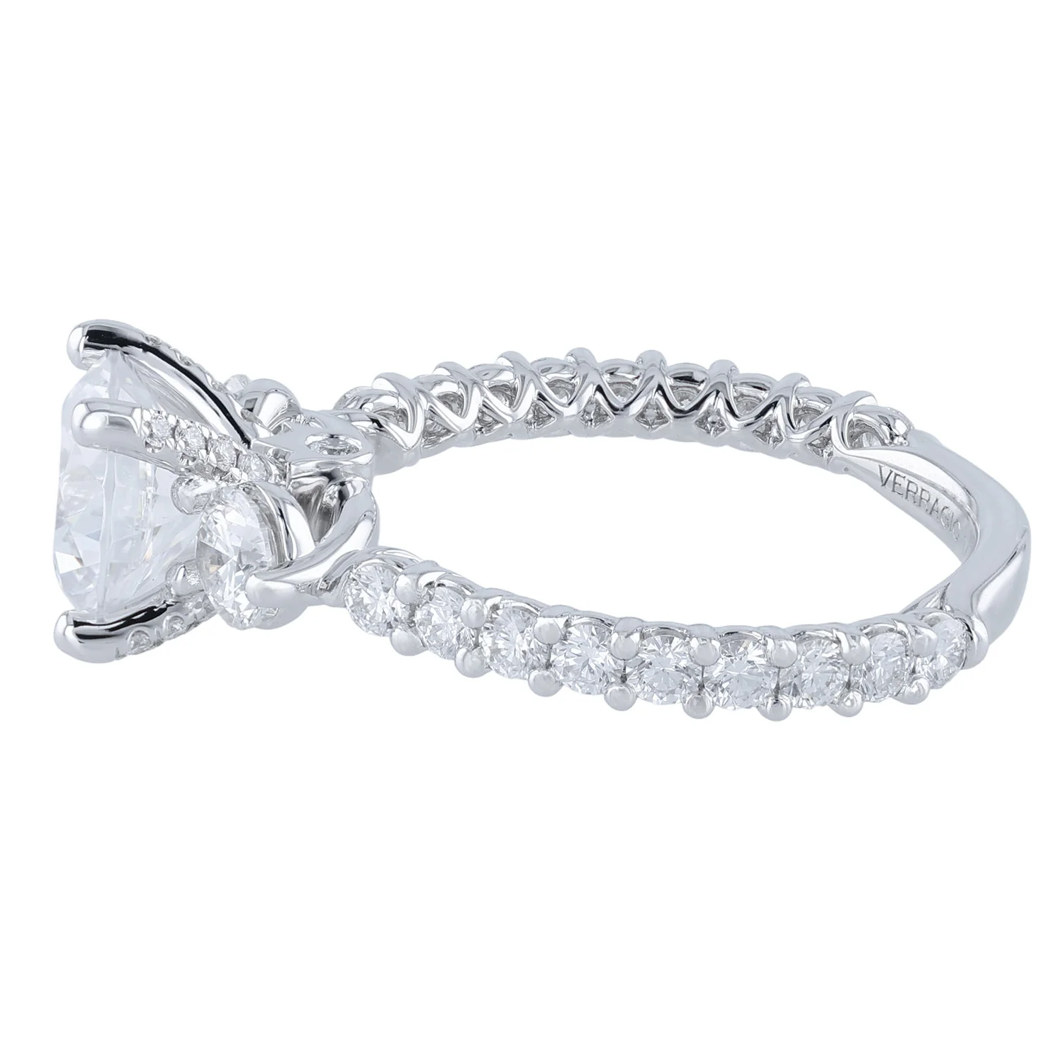 Verragio 14K Diamond Engagement Ring - Image 2